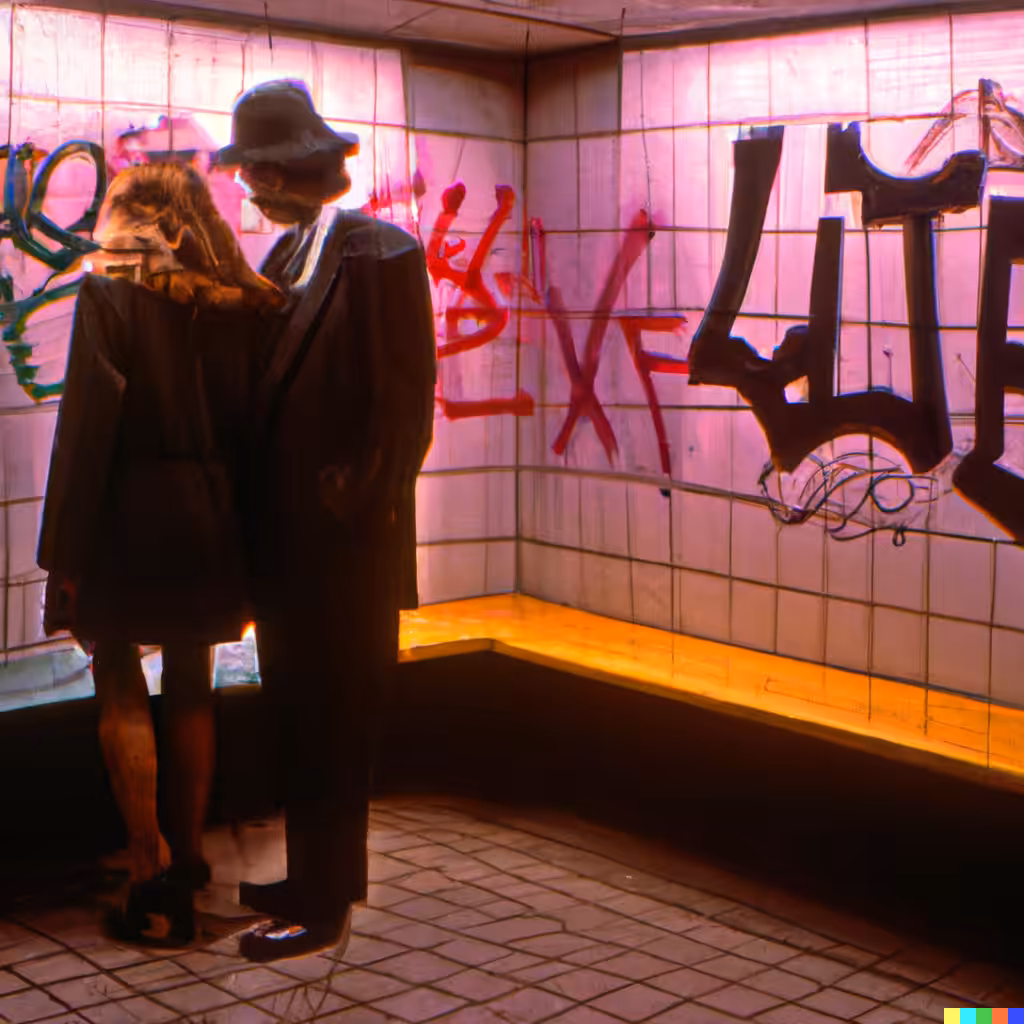 Norman Harman X DALL-E 2 - The Subway 104