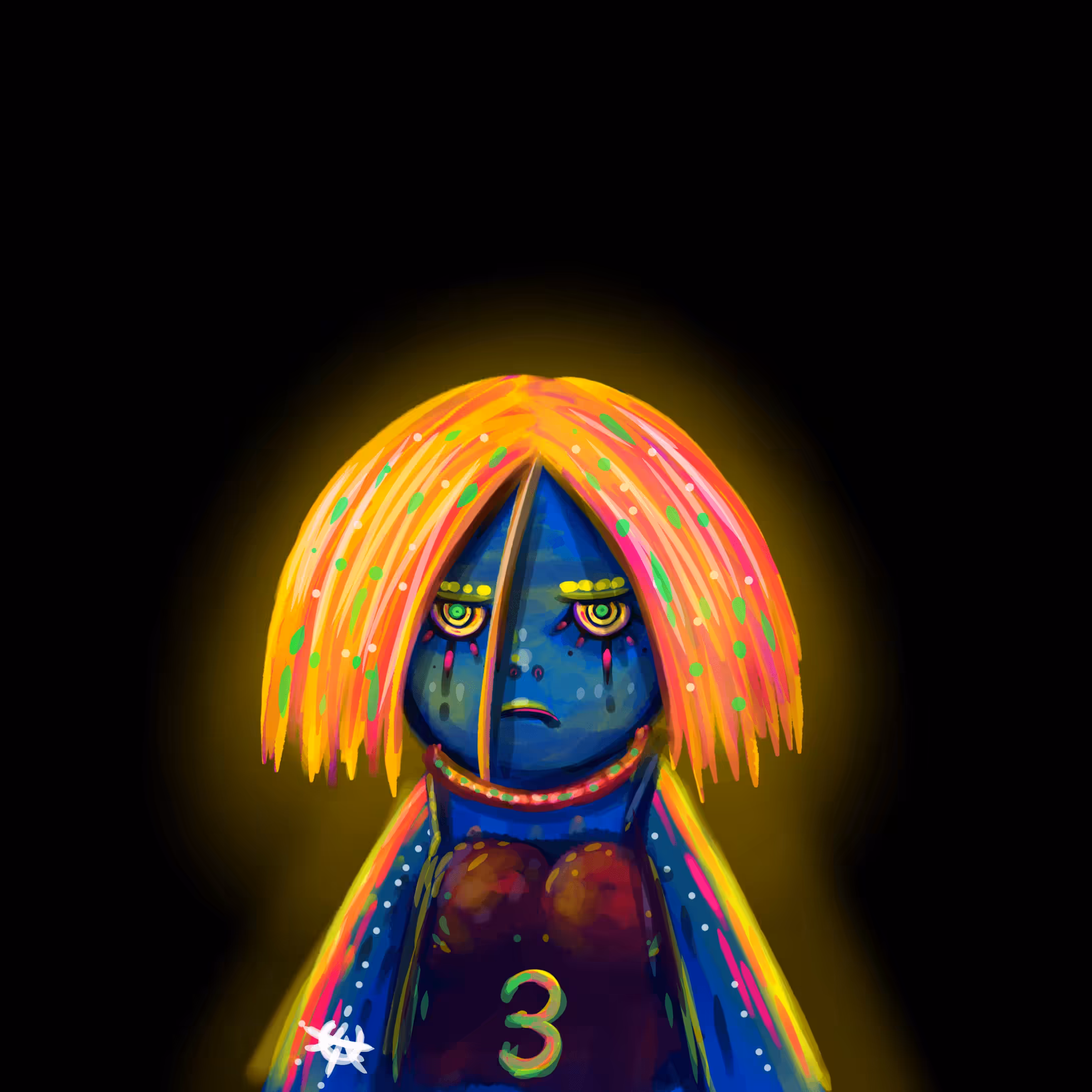 WEIRD DOLL #003