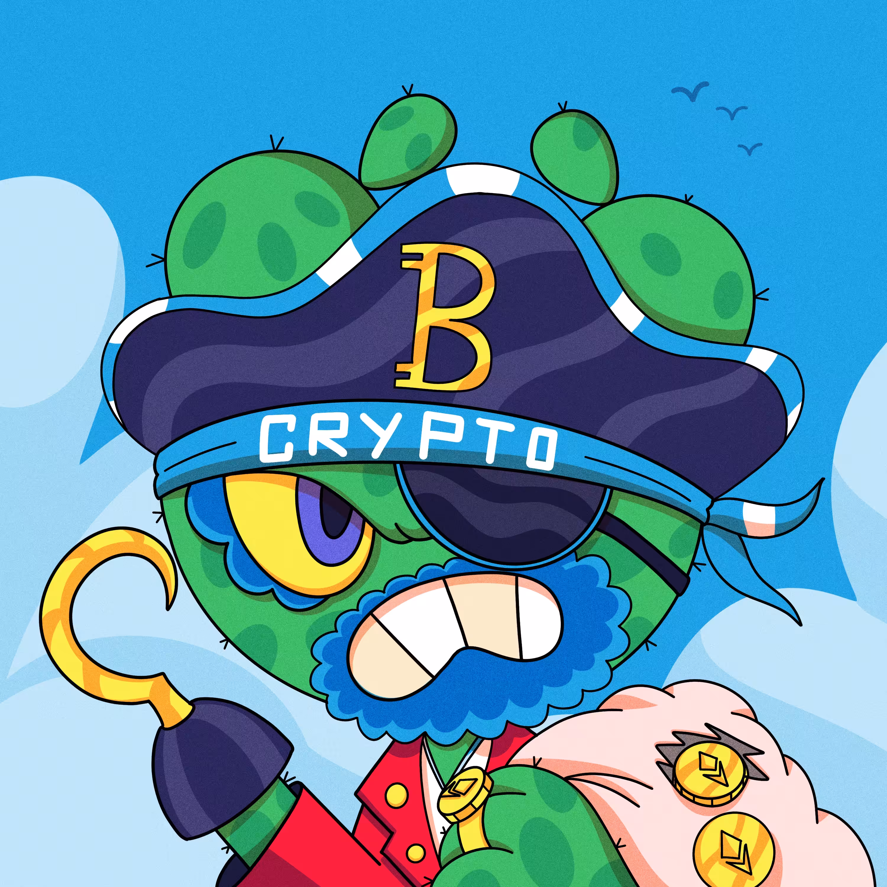 CactiCrew: Crypto Pirate Bep #276