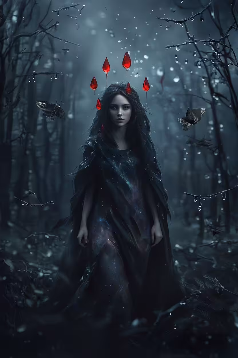 A girl from the forest