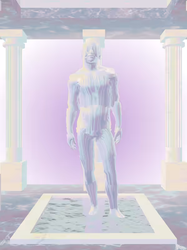 HeavenComputer: The Angry Melted Blue Man #2672