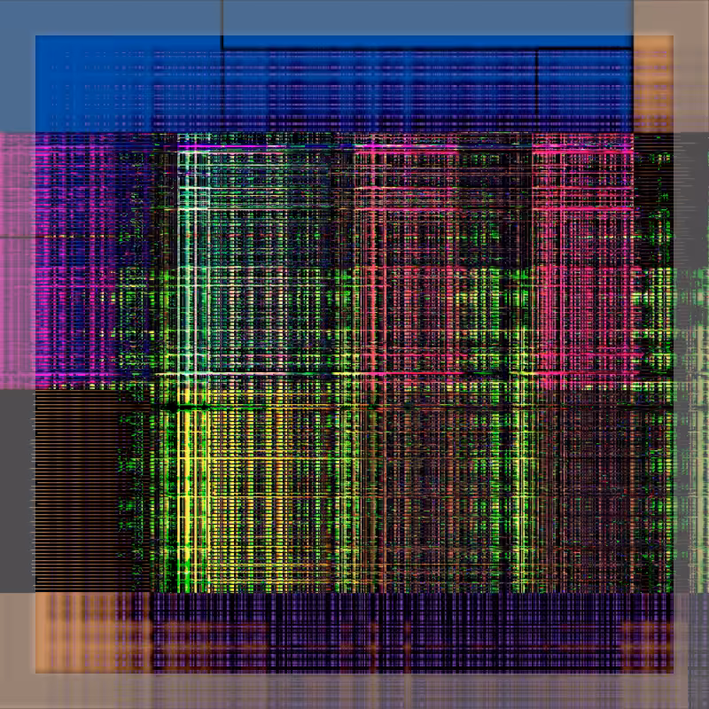 Digital Grid Burn #5