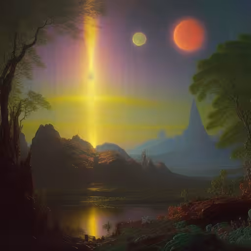 Art in the Age of AI: Page 272 - Otherworldly Radiance