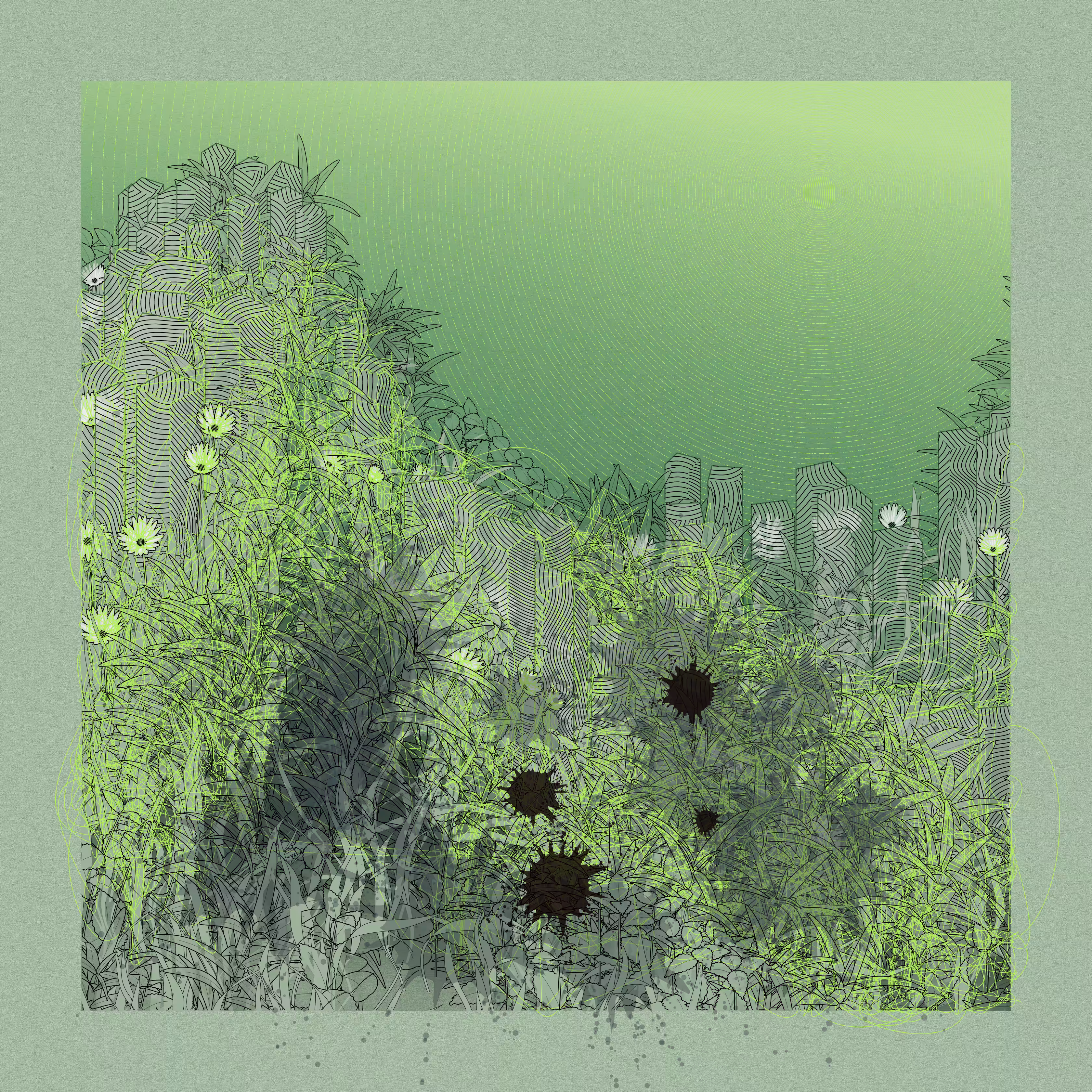 Landscape with Carbon Capture #9950