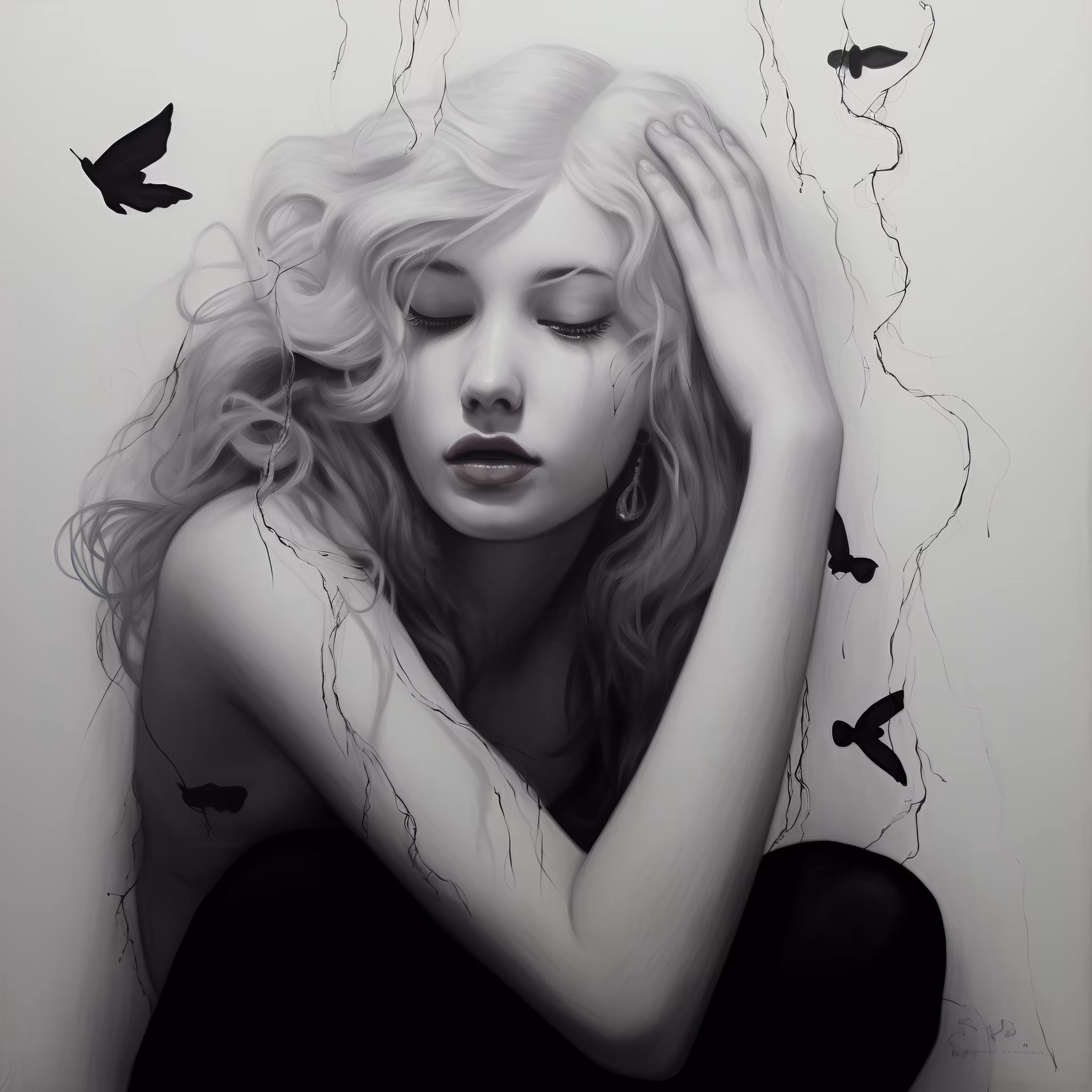 Surrounded by butterflies غوطه ور در پروانه ها #2