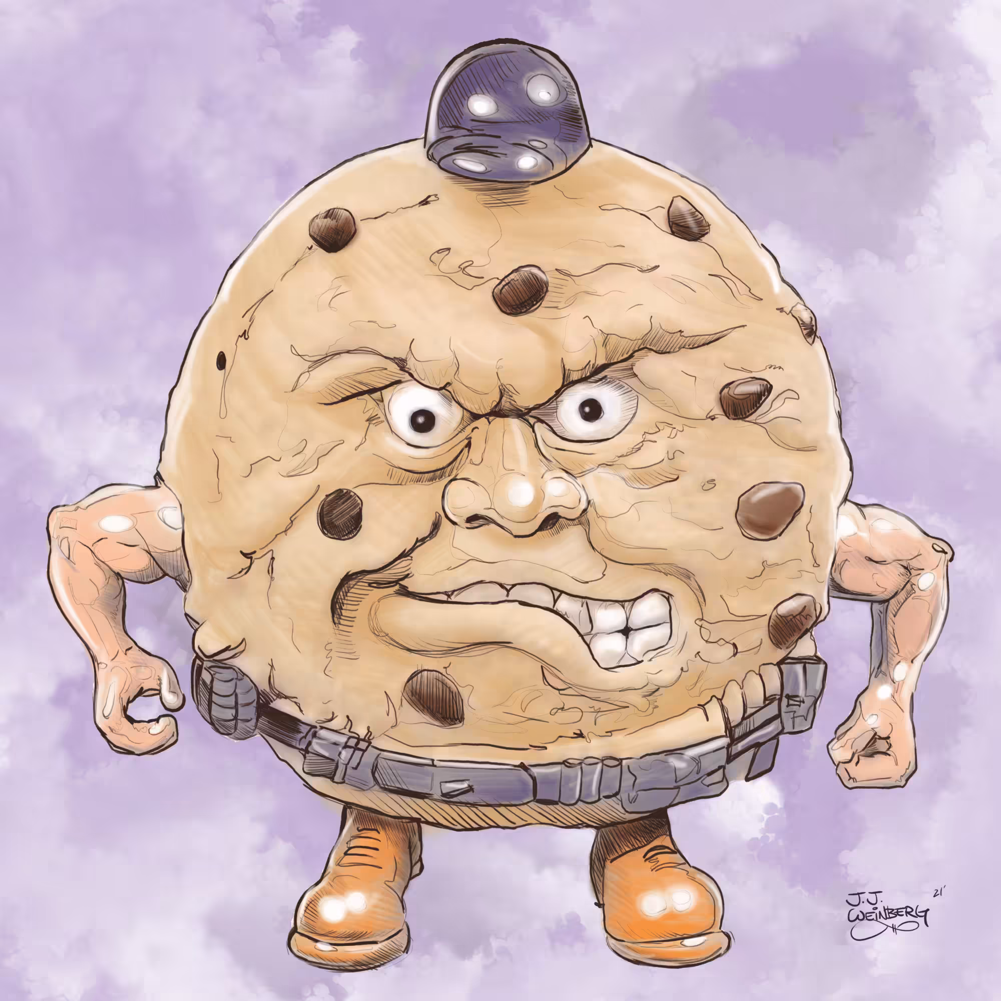 Chip the Ripper (Food Fighters) Purple #1