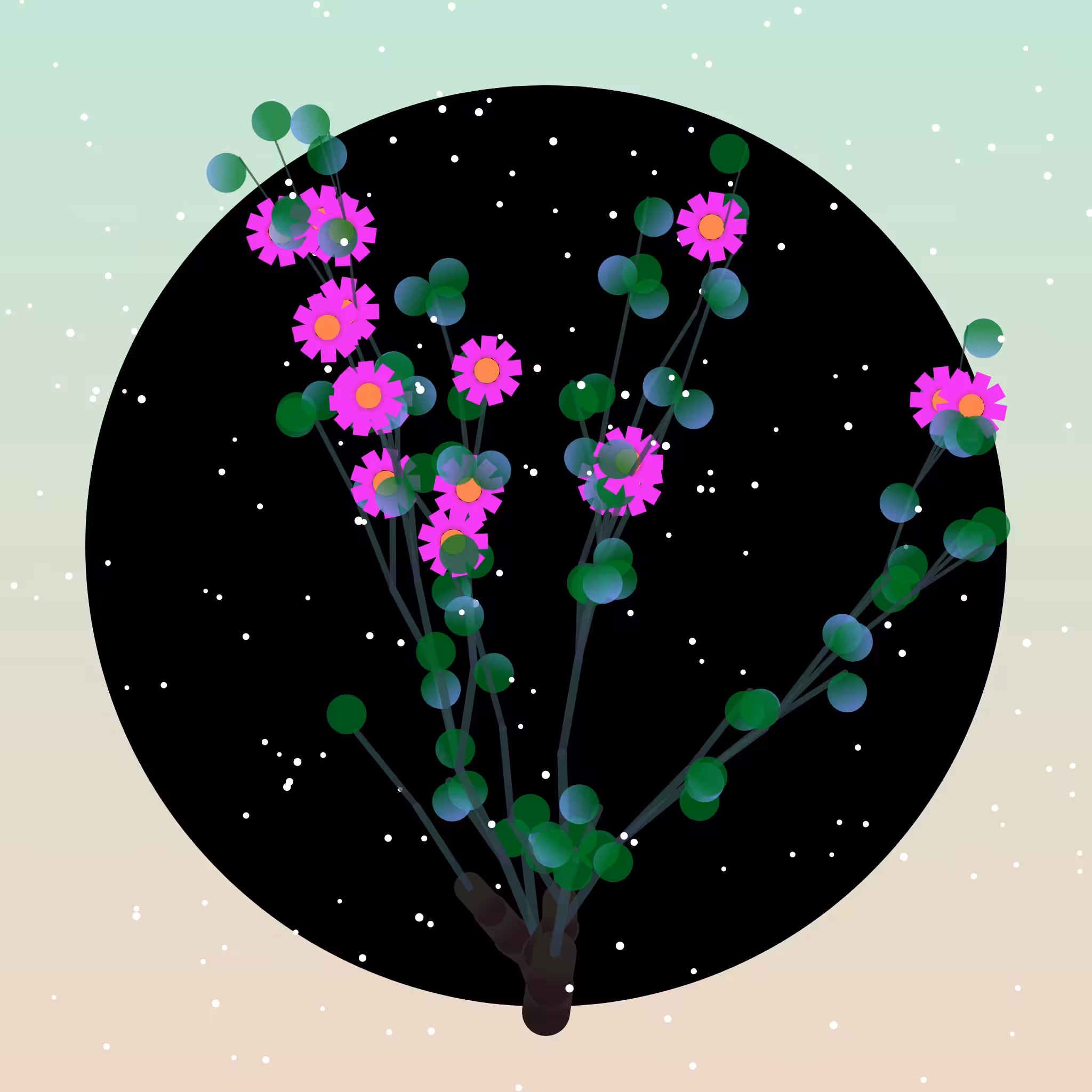 Some generative winter trees #62