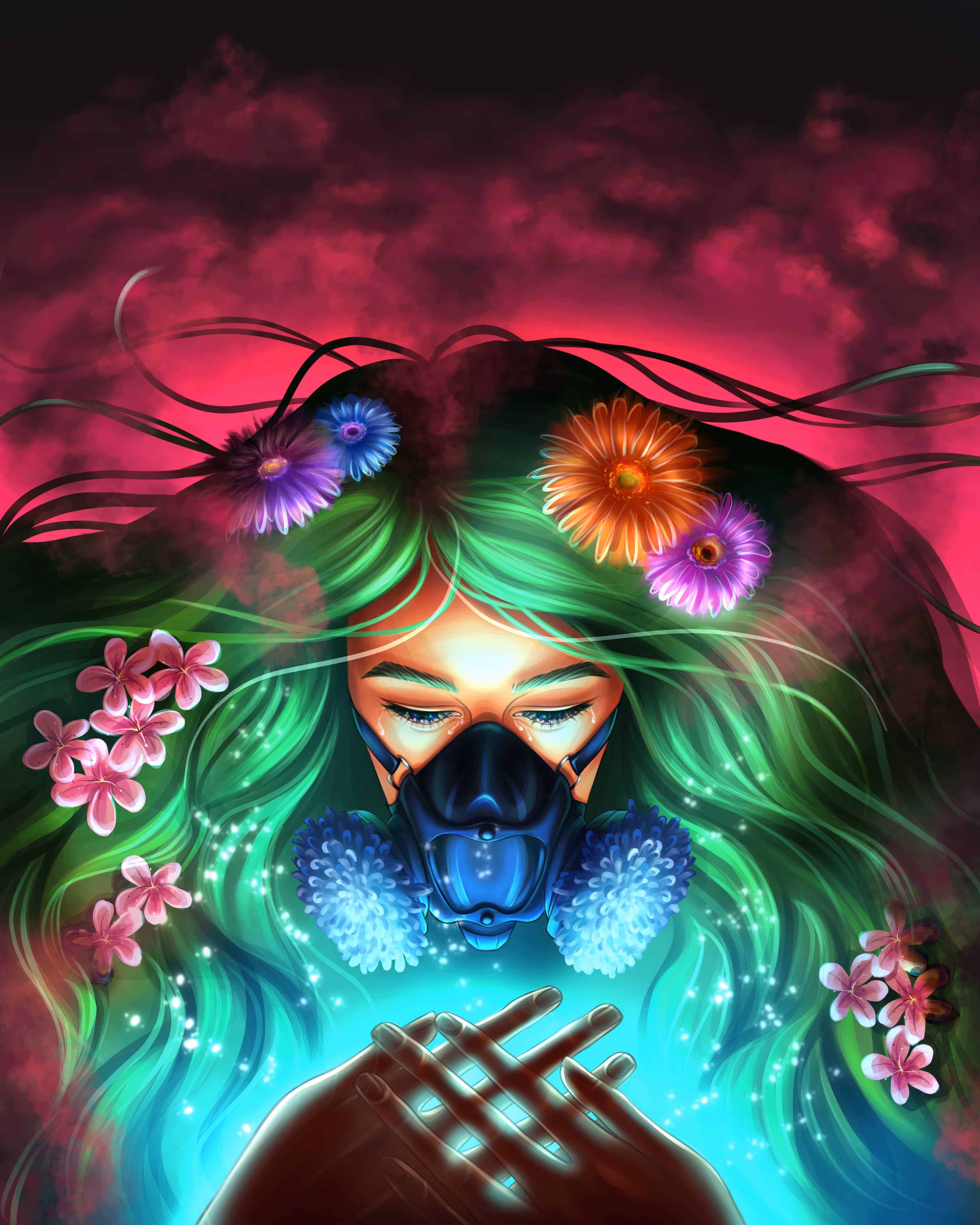 Floral Breath in the darkness