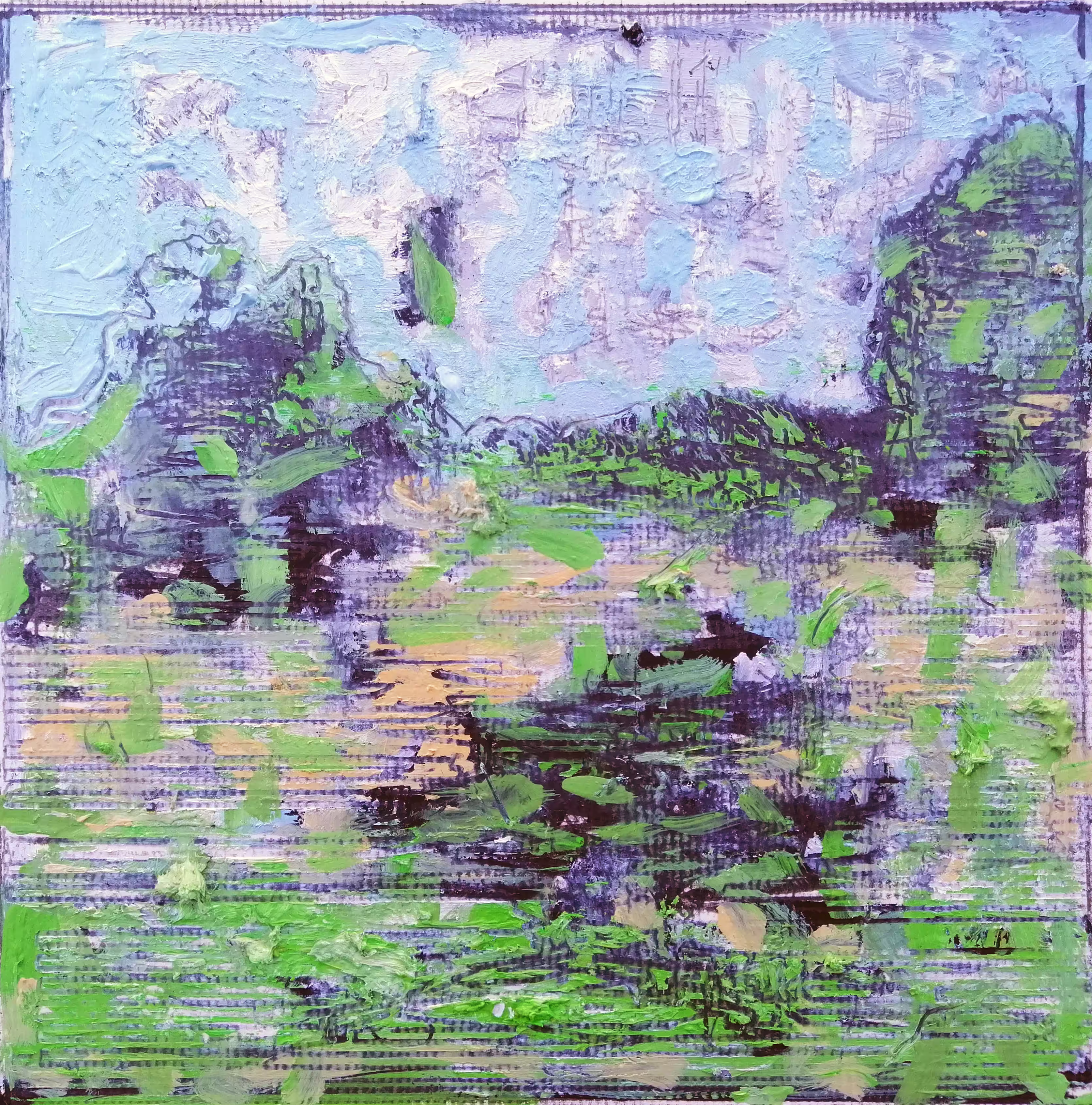 Por un paisaje, desde el caos o destruir al futuro IV