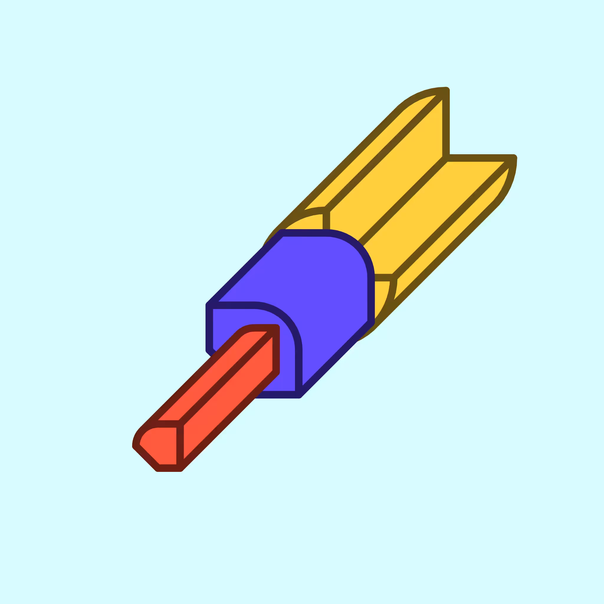 Calm shapes #1108