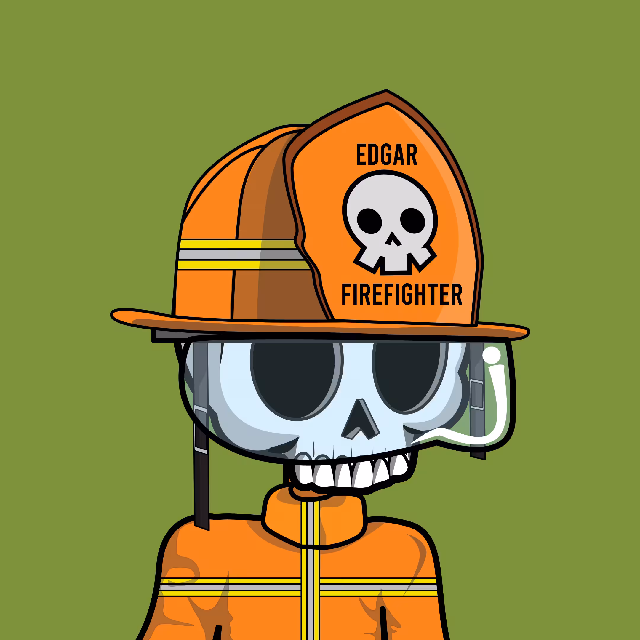 Edgar The Skeleton | Firefighter #49