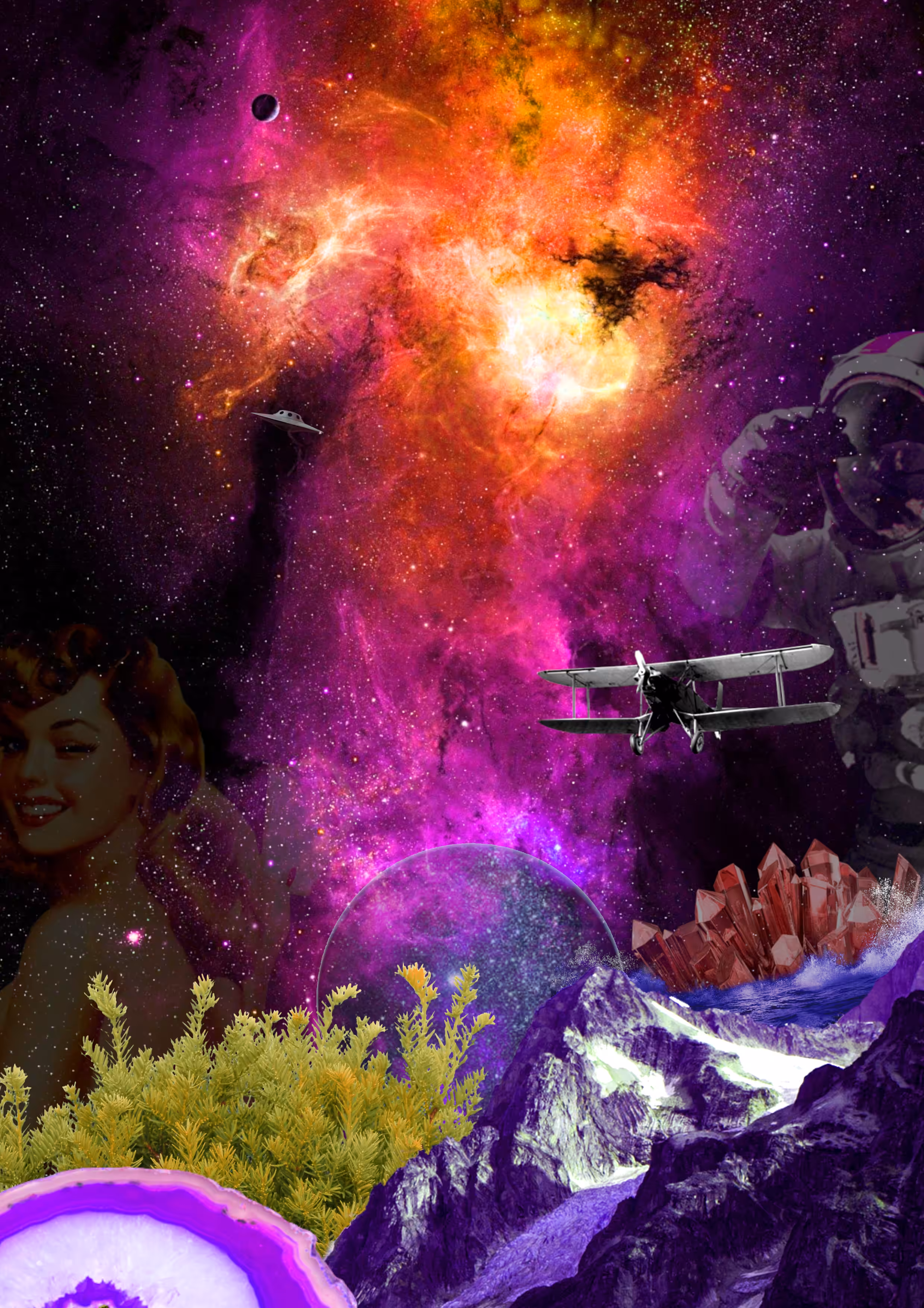 Galaxy Collage Series 002: Searching