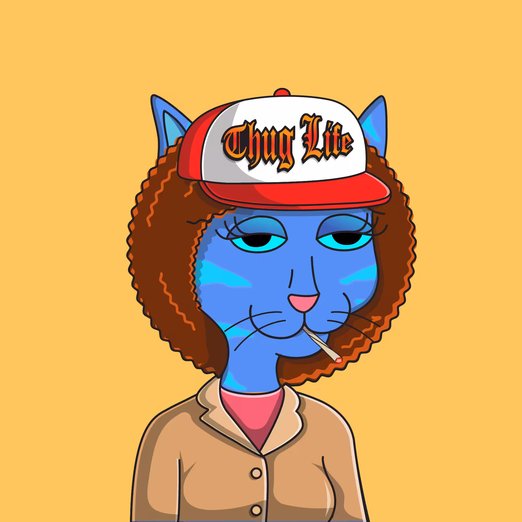Girl Cat #475