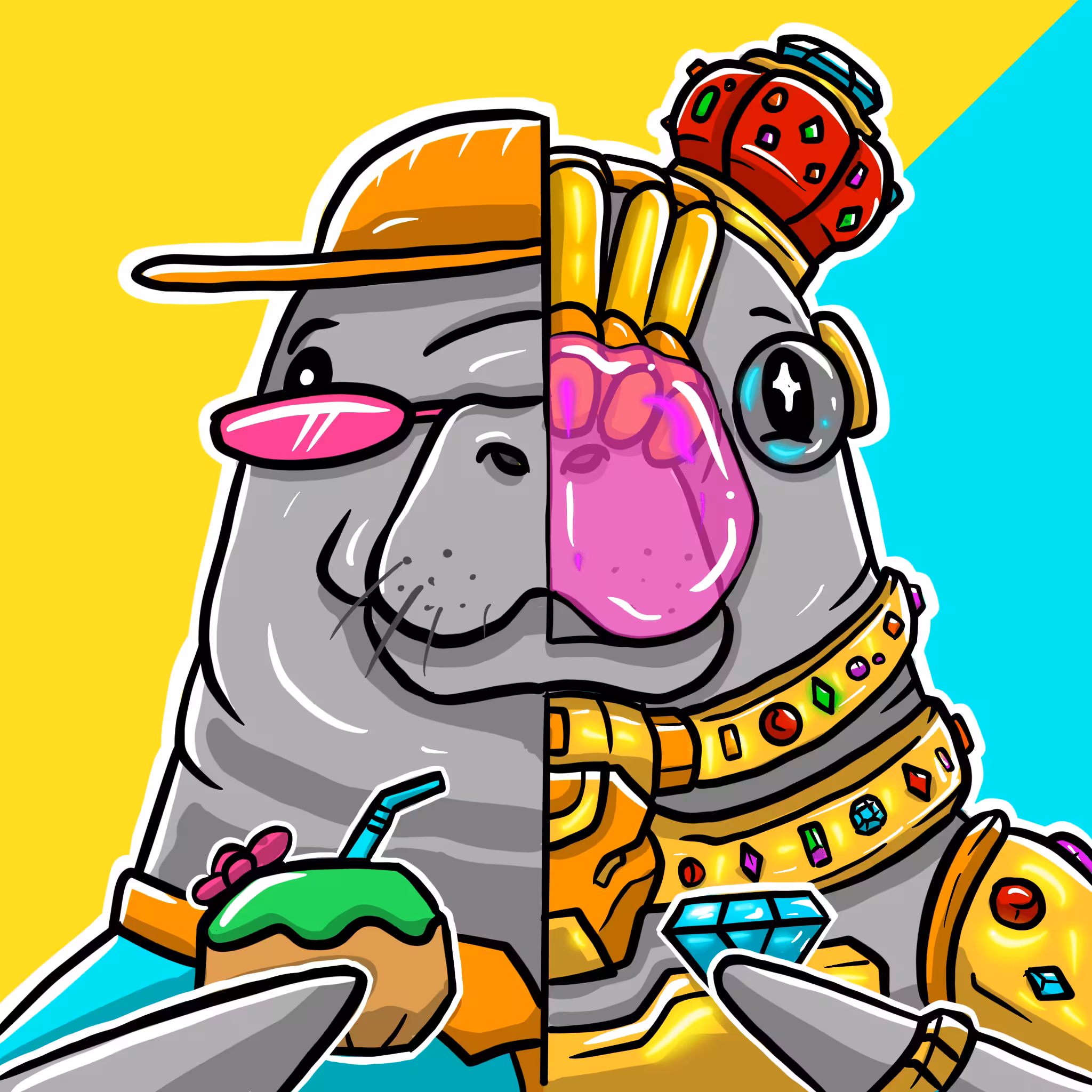 Mirror Zoo: Dugong / Collector (rare)
