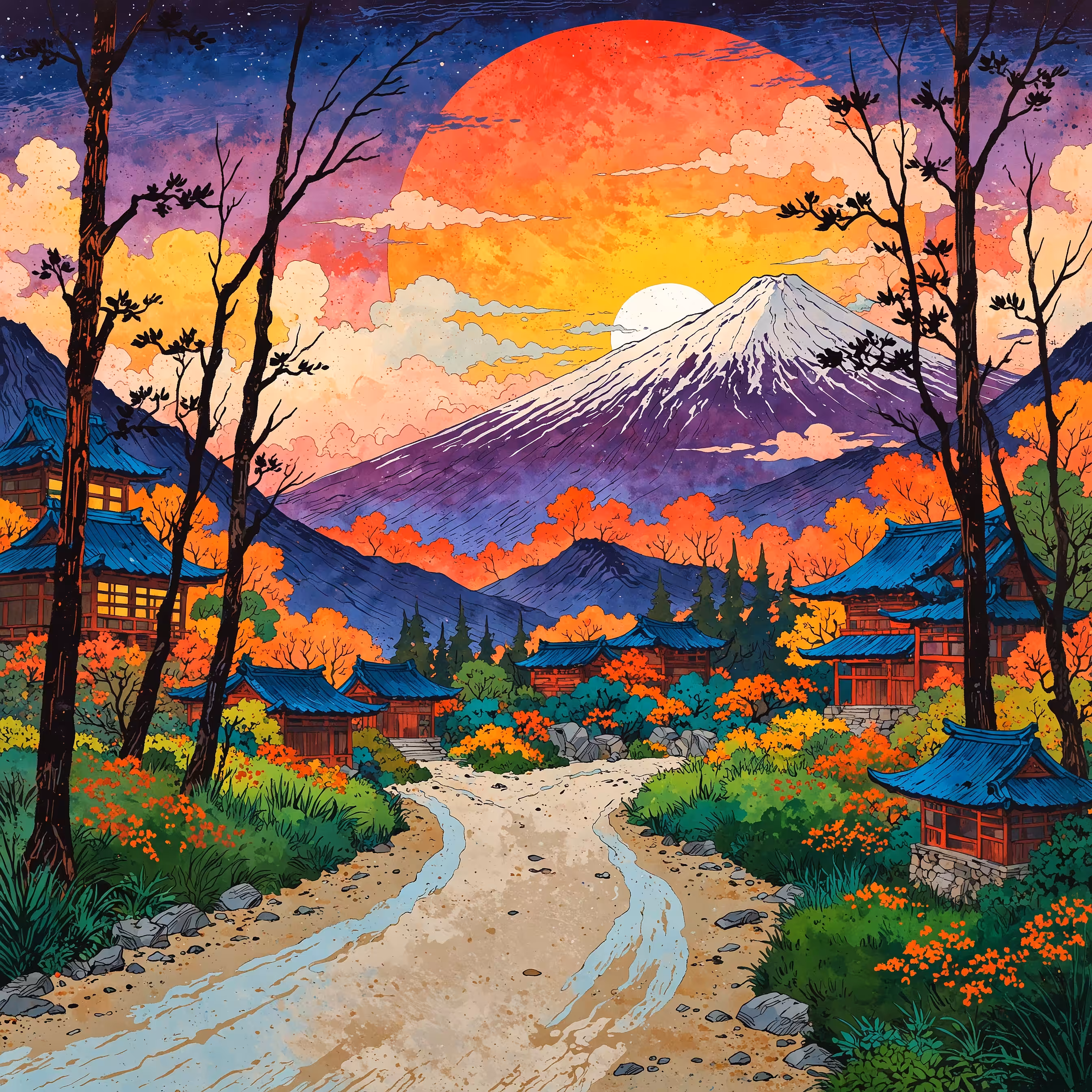 富士山 (Fuji)