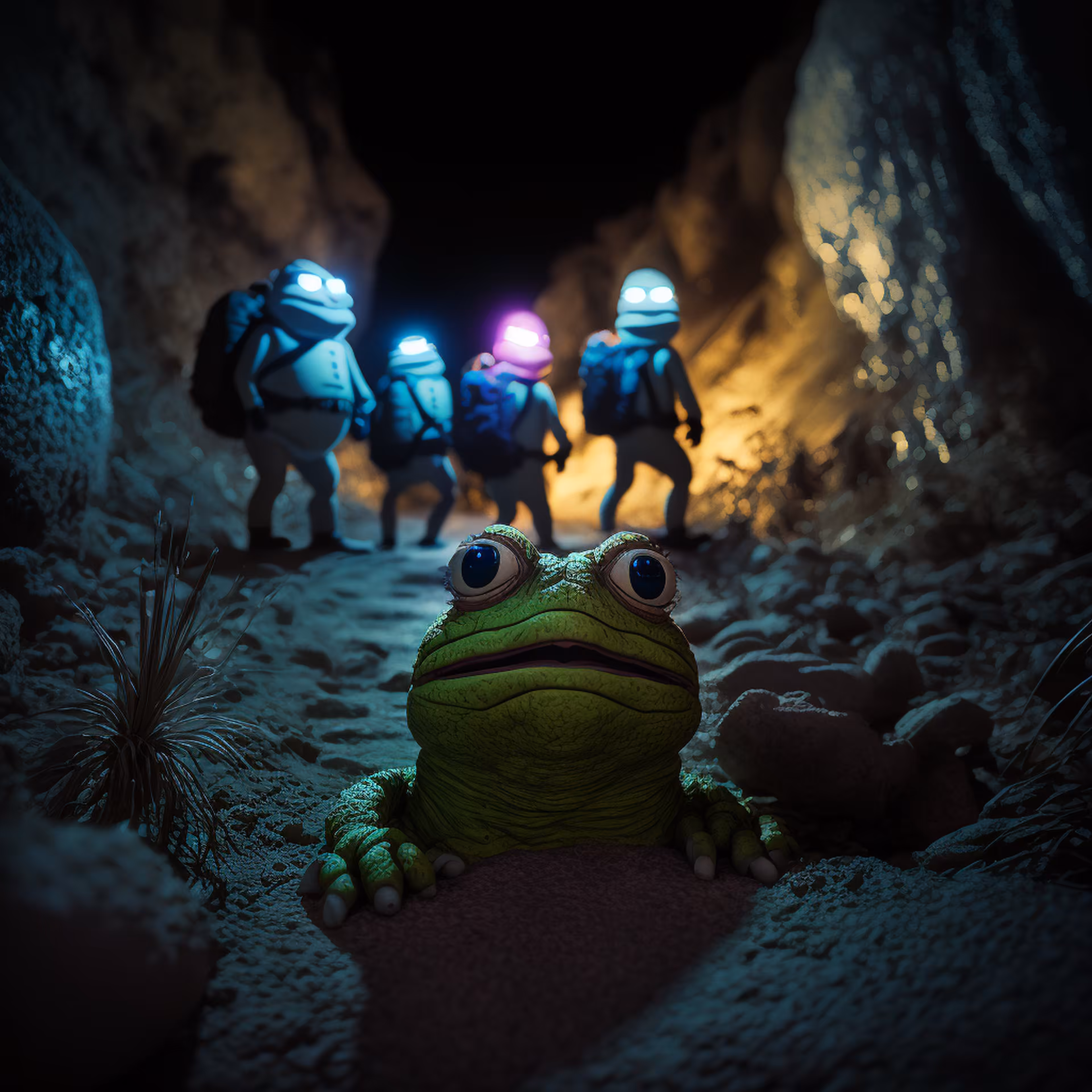 Pepe hiking