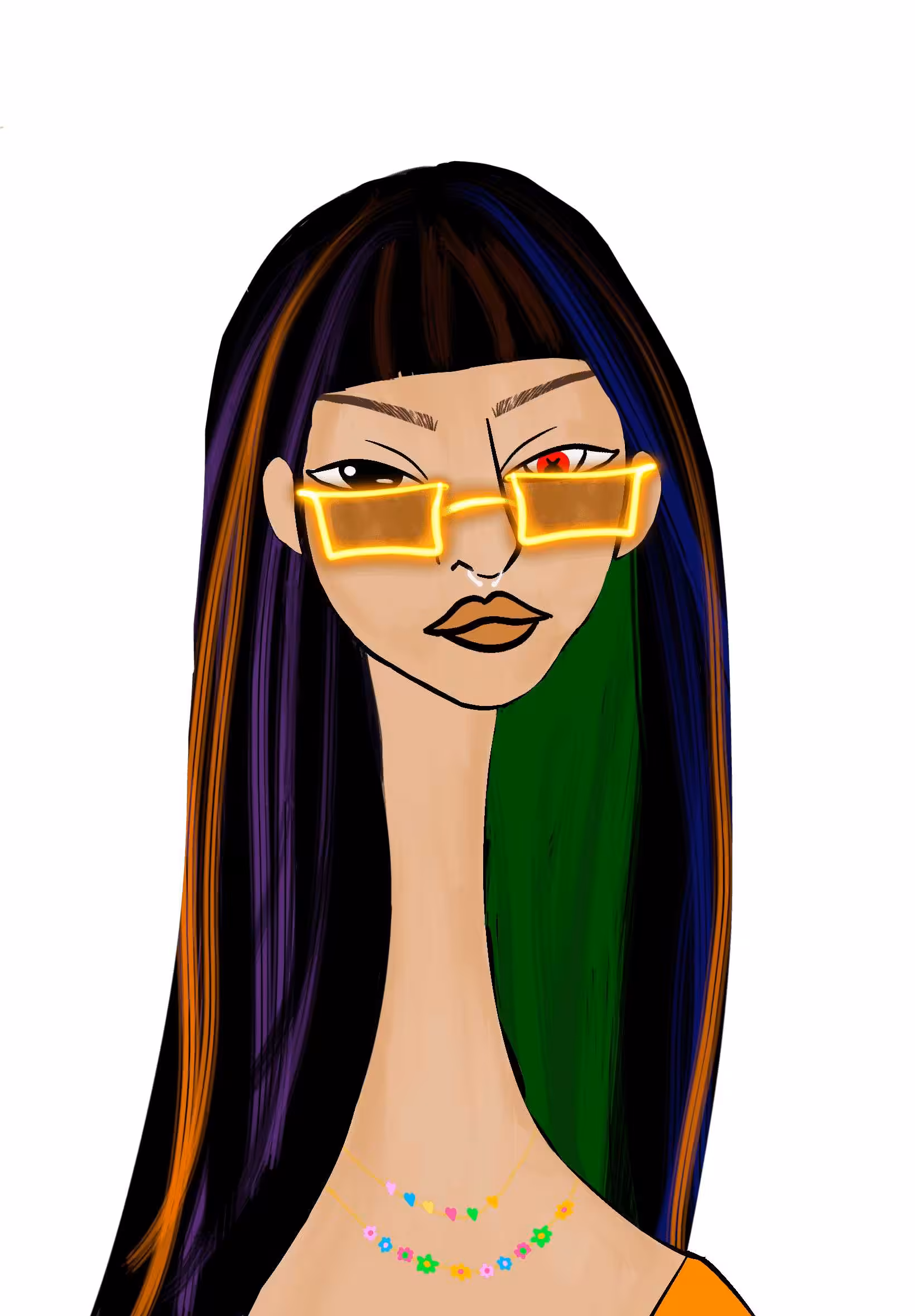Long Neckie Ladies: Long Neckie Lady #948