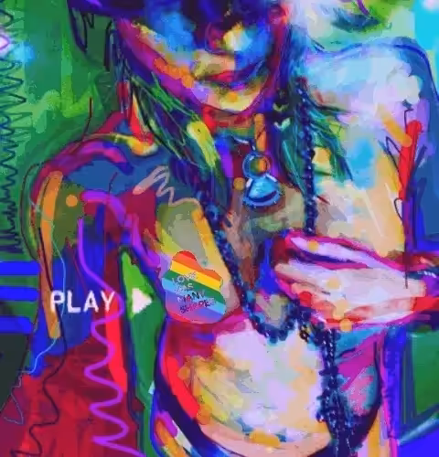"Crypto Playmate: Love Has Many Shapes" 