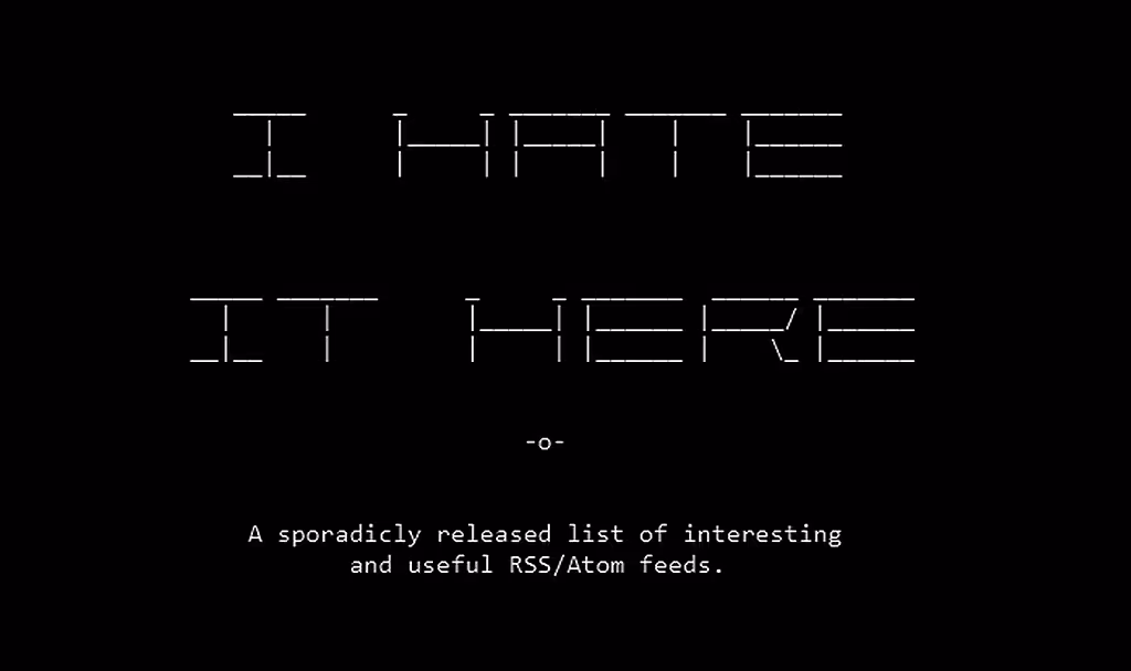 I HATE IT HERE - 055