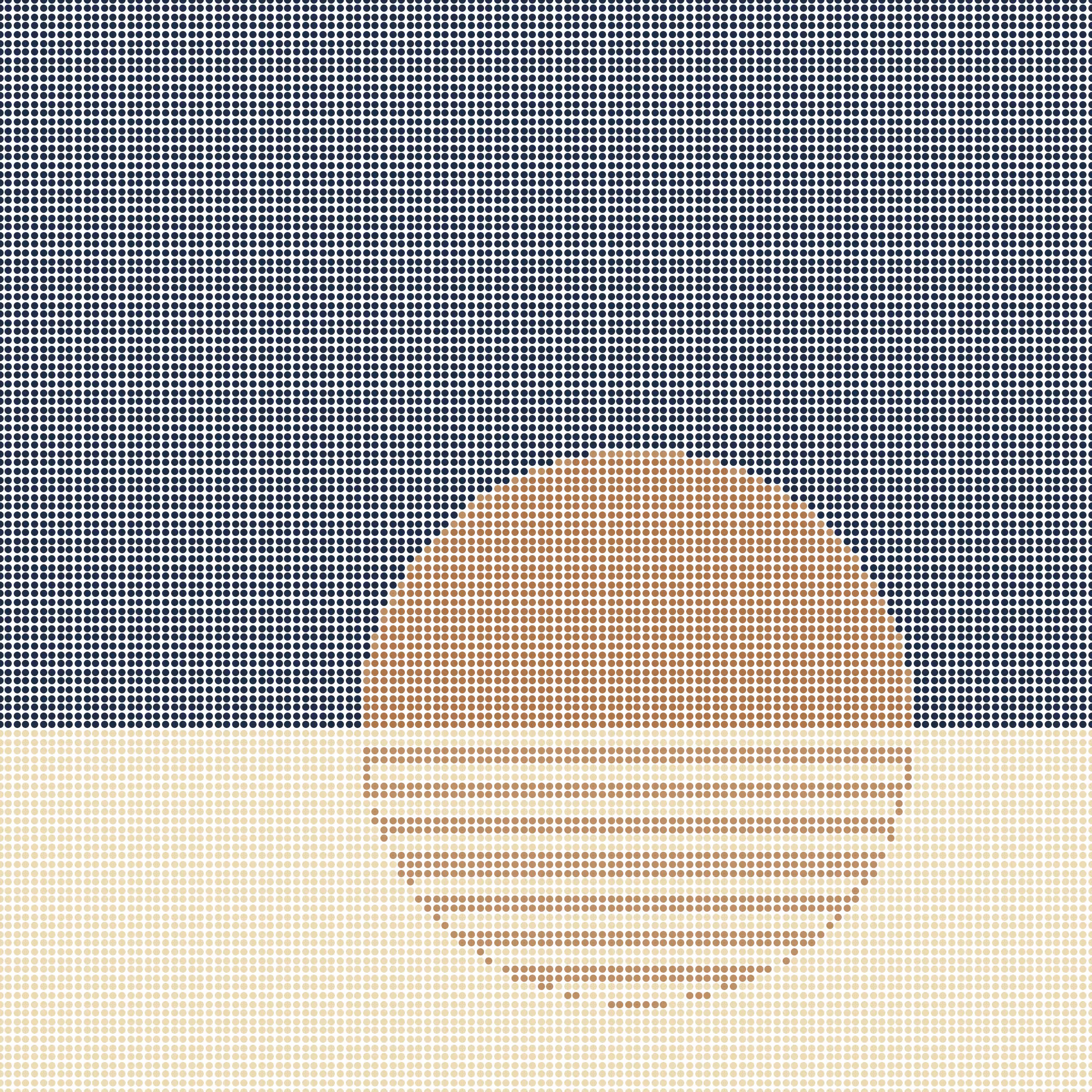 Stipple Sunsets #100