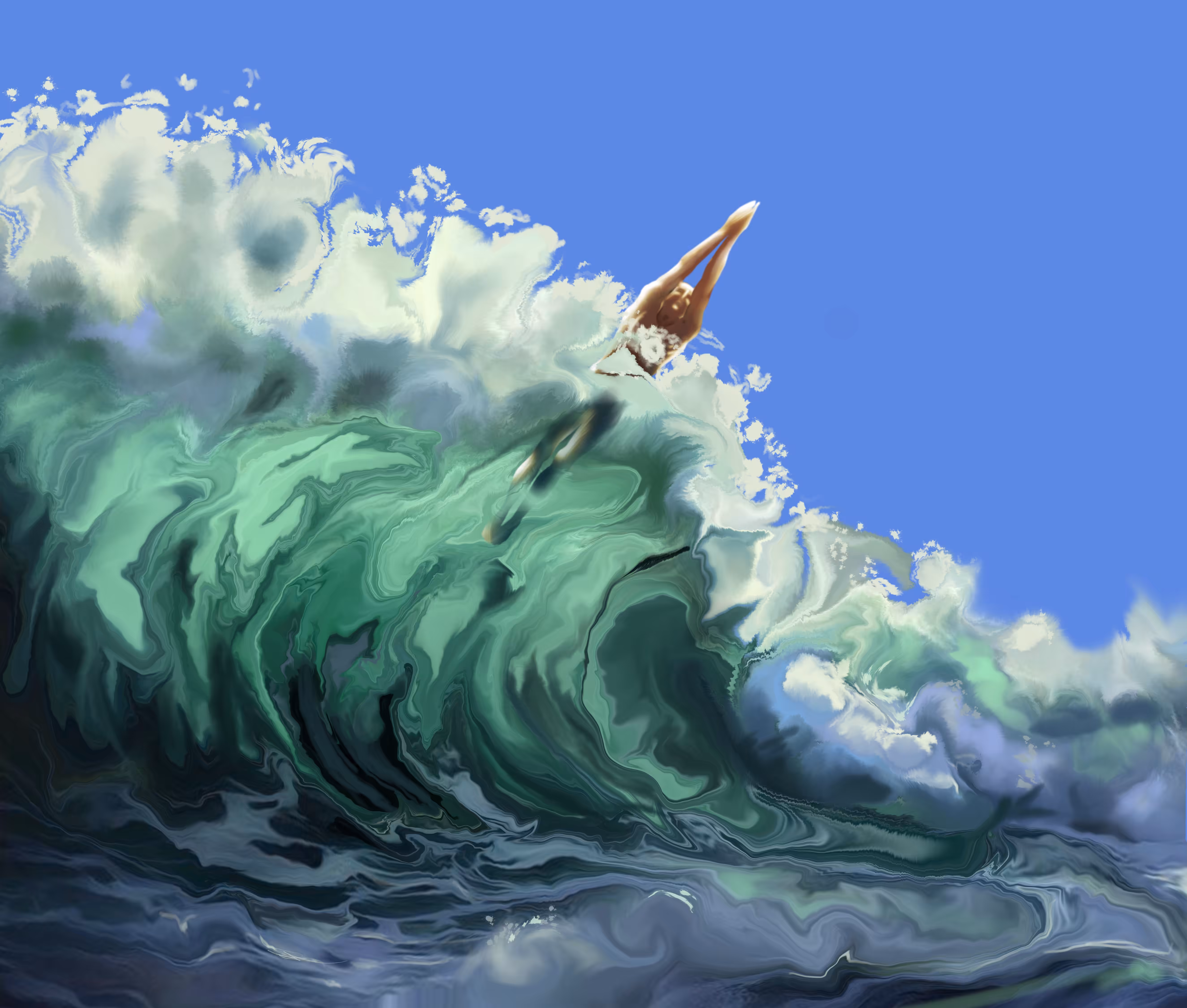 Sea wave