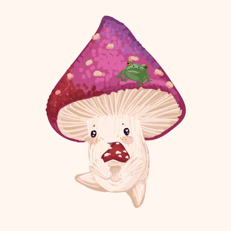 Cute Mushrooms Forest Guys #48
