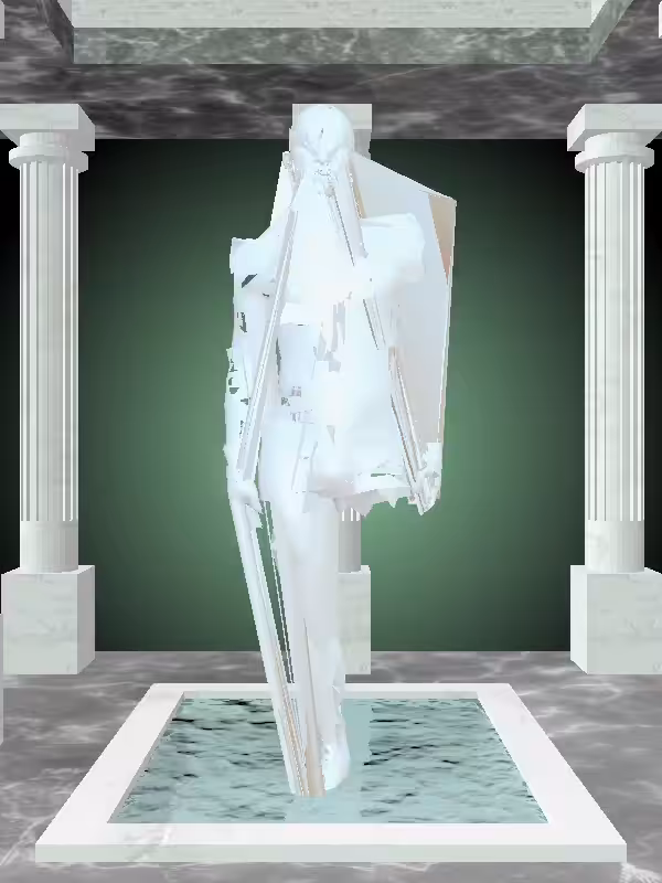 HeavenComputer: The Excited Light Blue Man #3680