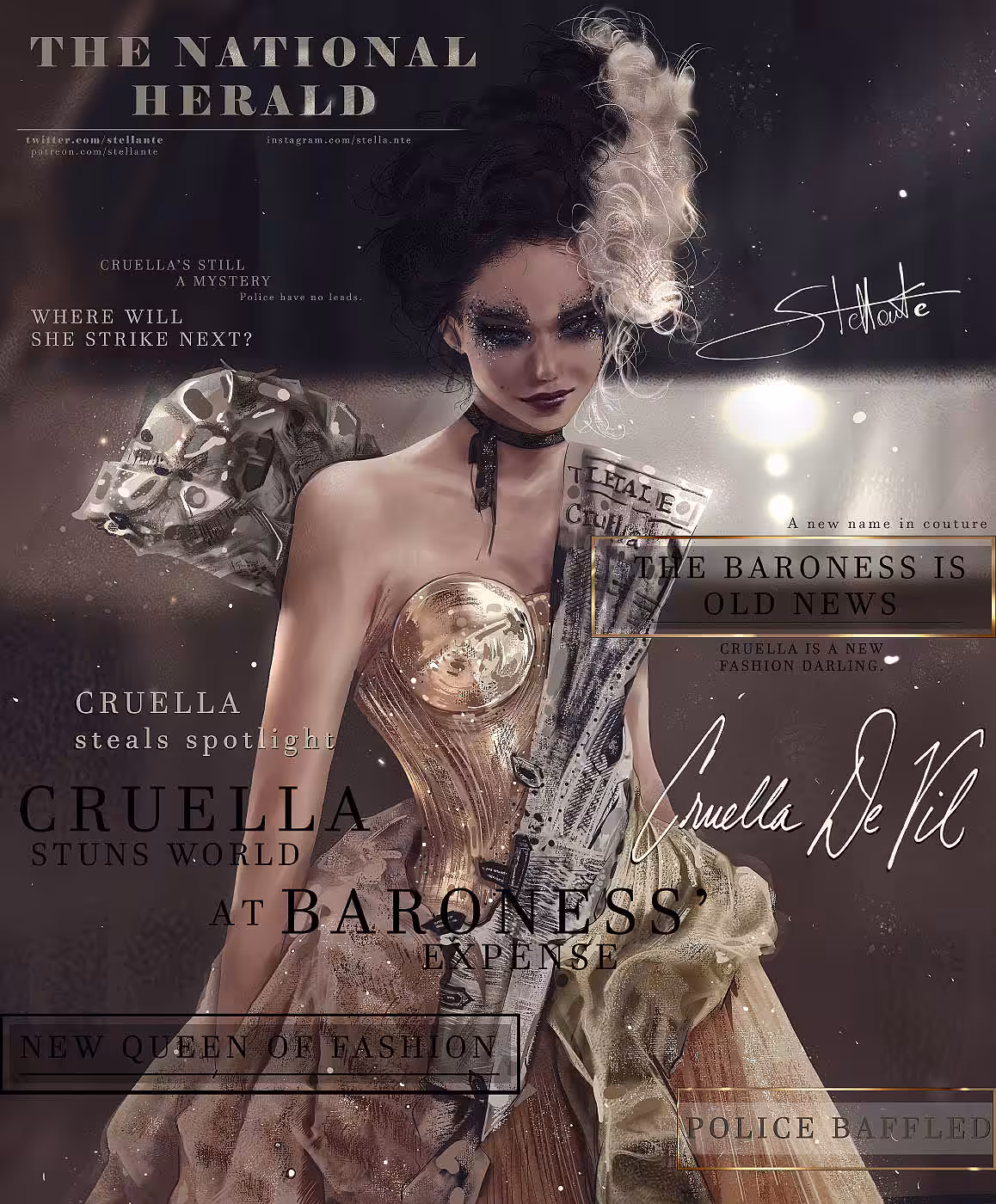 Cruella│The Fragment Dress