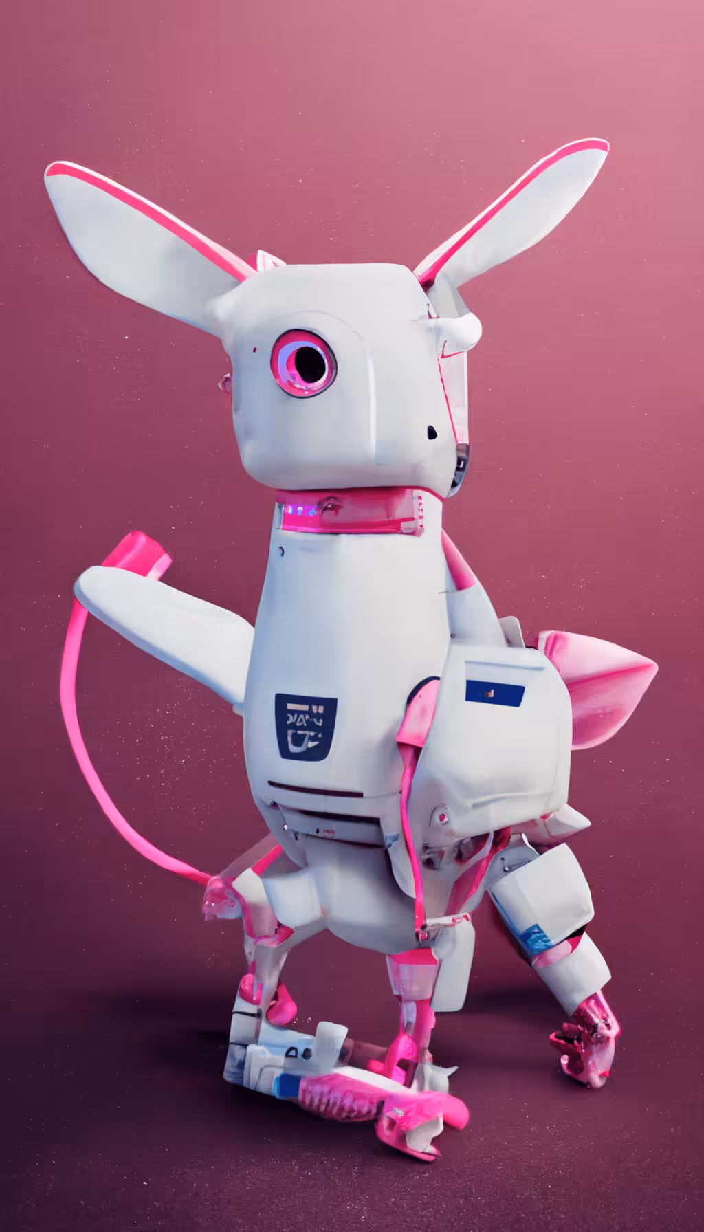 Personal Robot #9: Bverki, Pink Nurse Robot
