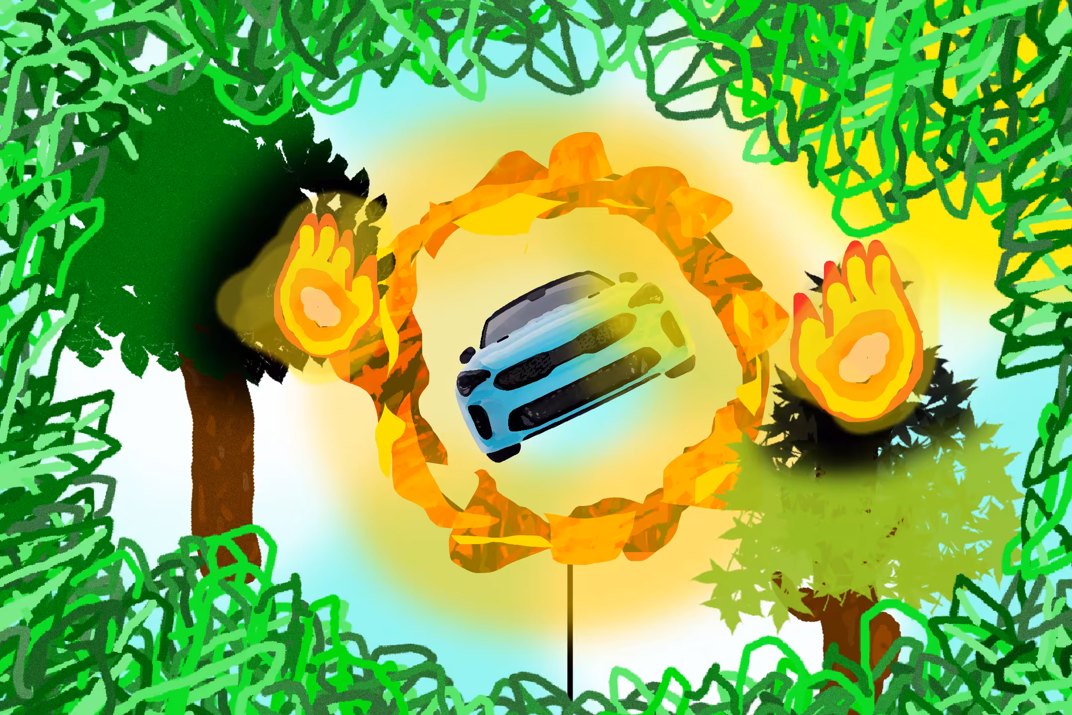 Jungle Blaze Ring