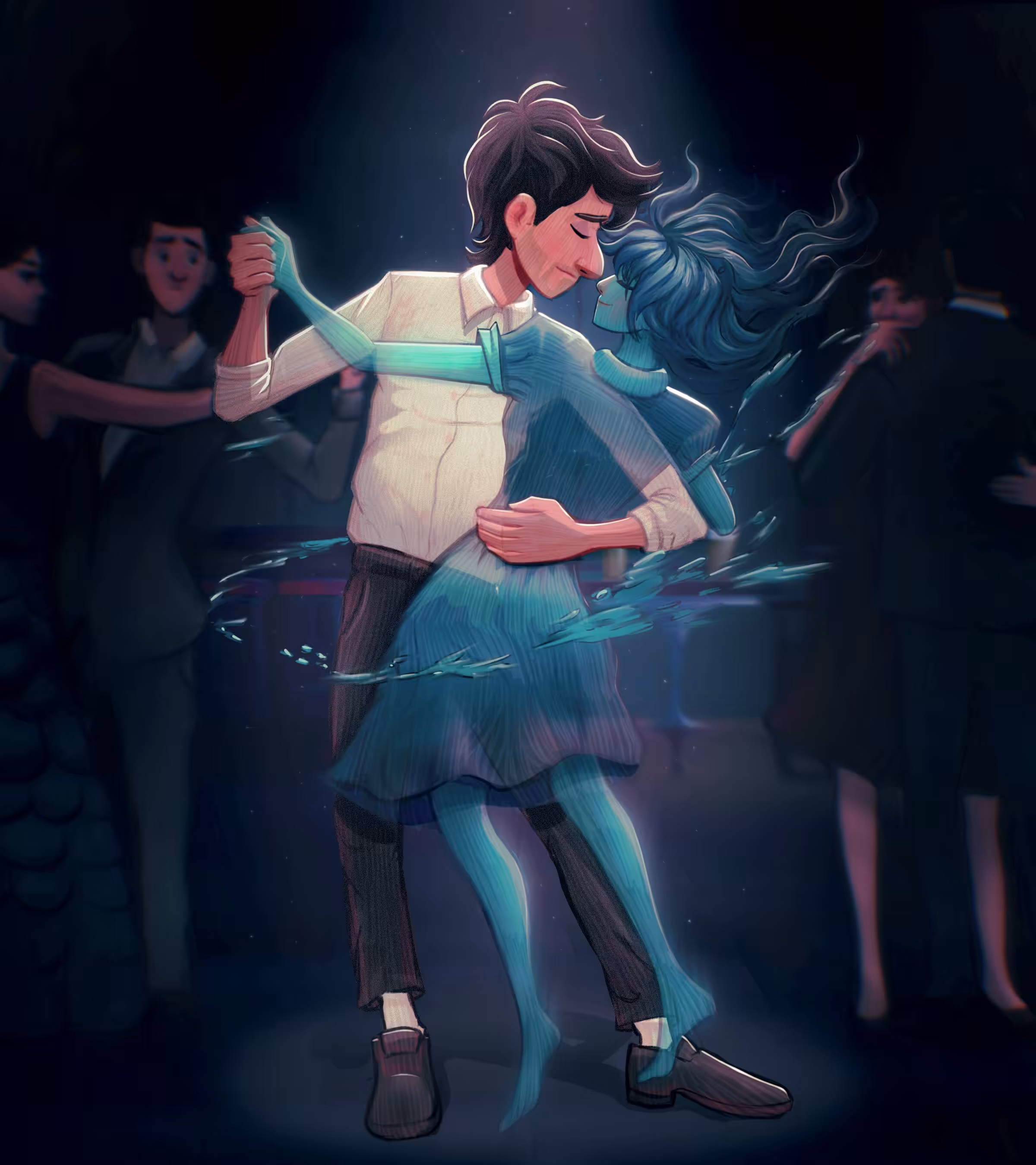 SLOW DANCING IN THE DARK