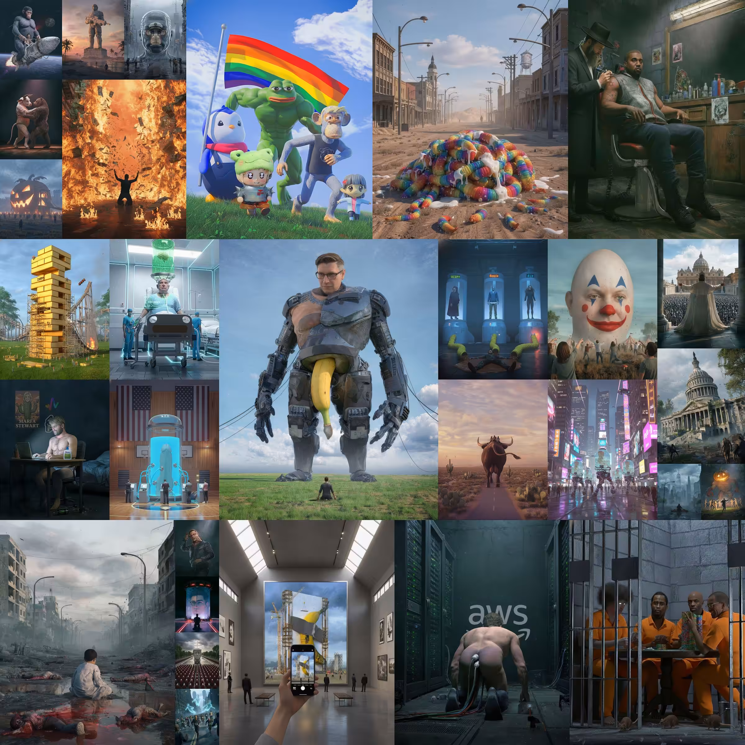 Homages: The First 30 Days (After Beeple)