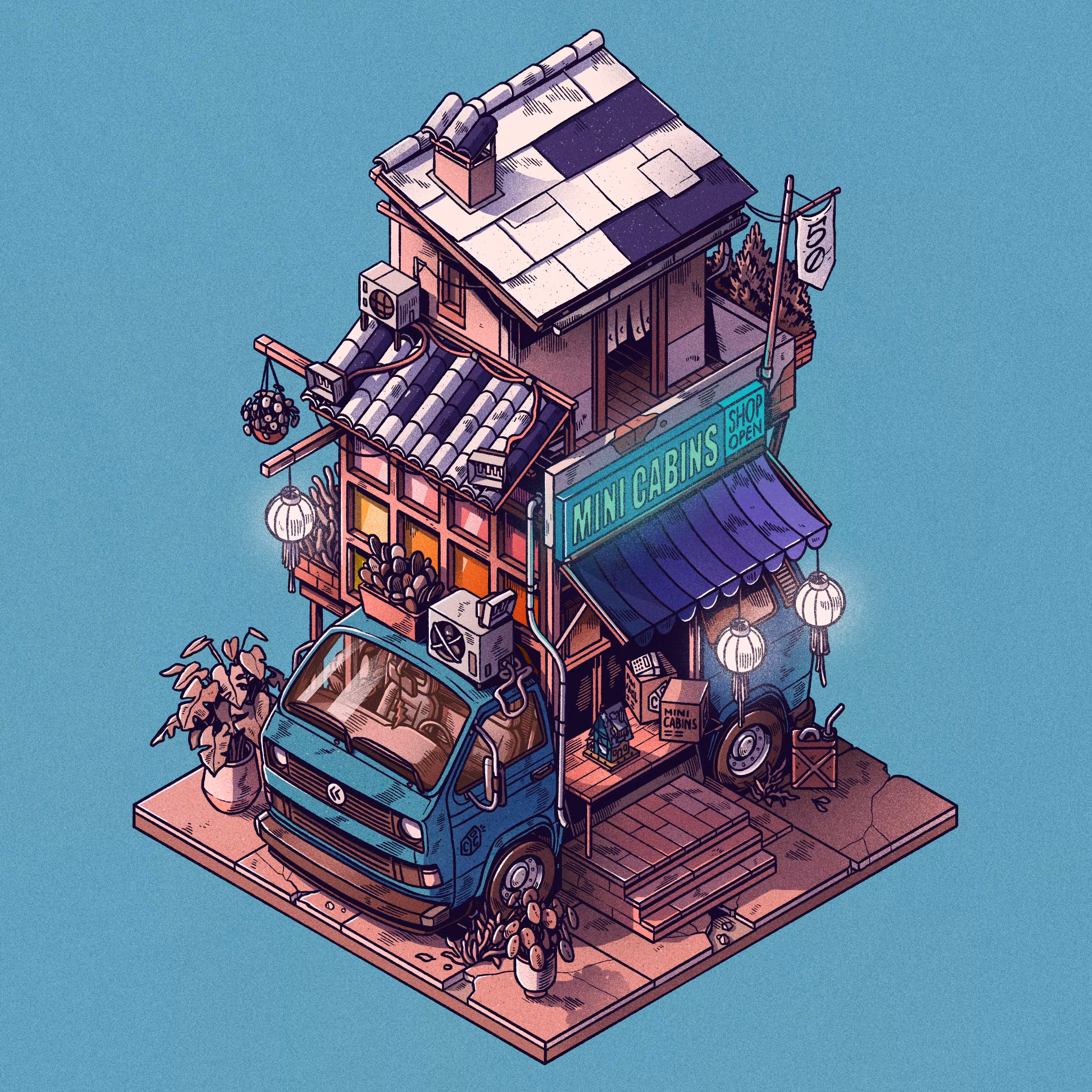Curious Cabins #50: Caravan #494