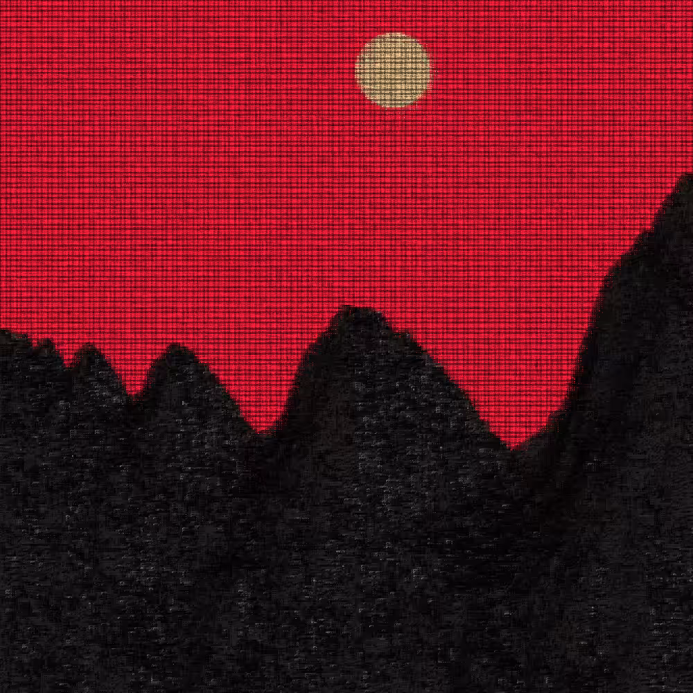 Classic generative landscape V2 #22