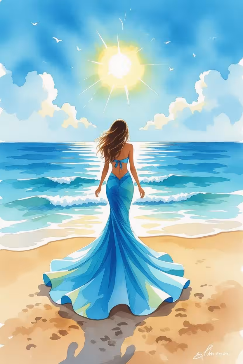 Blue