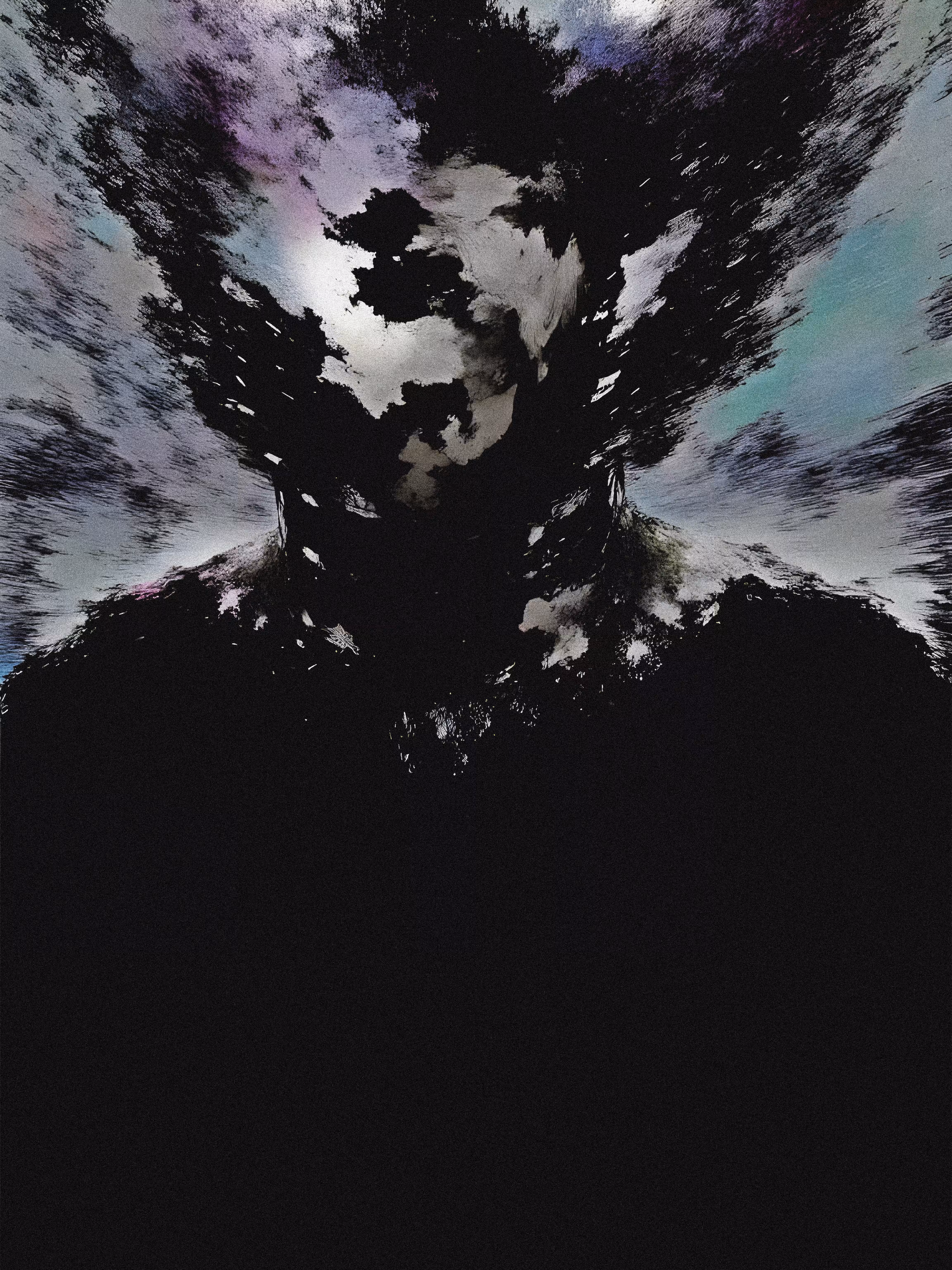 Human Glitches : One with the sky, I belong, now and forever