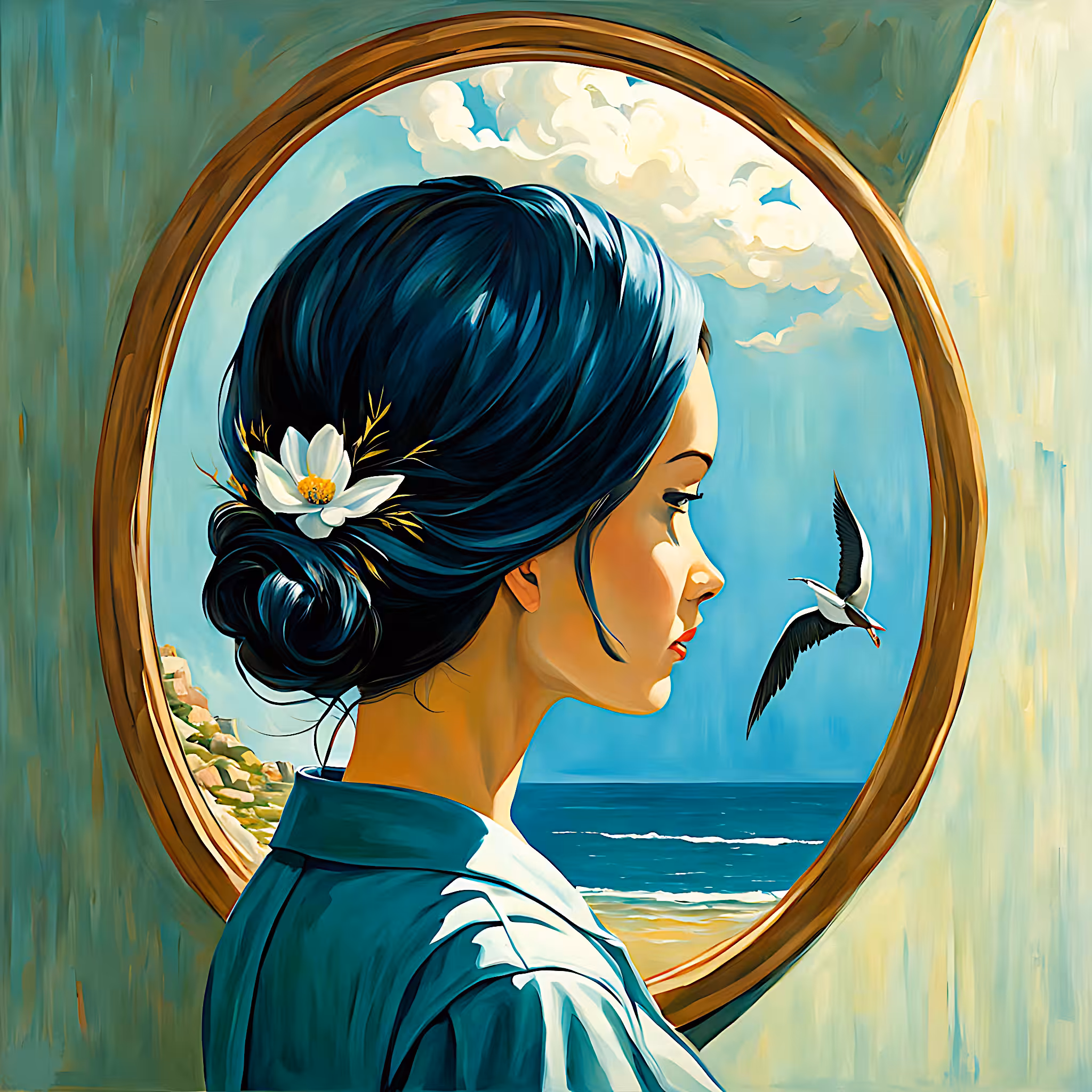 "The mirror of longing"