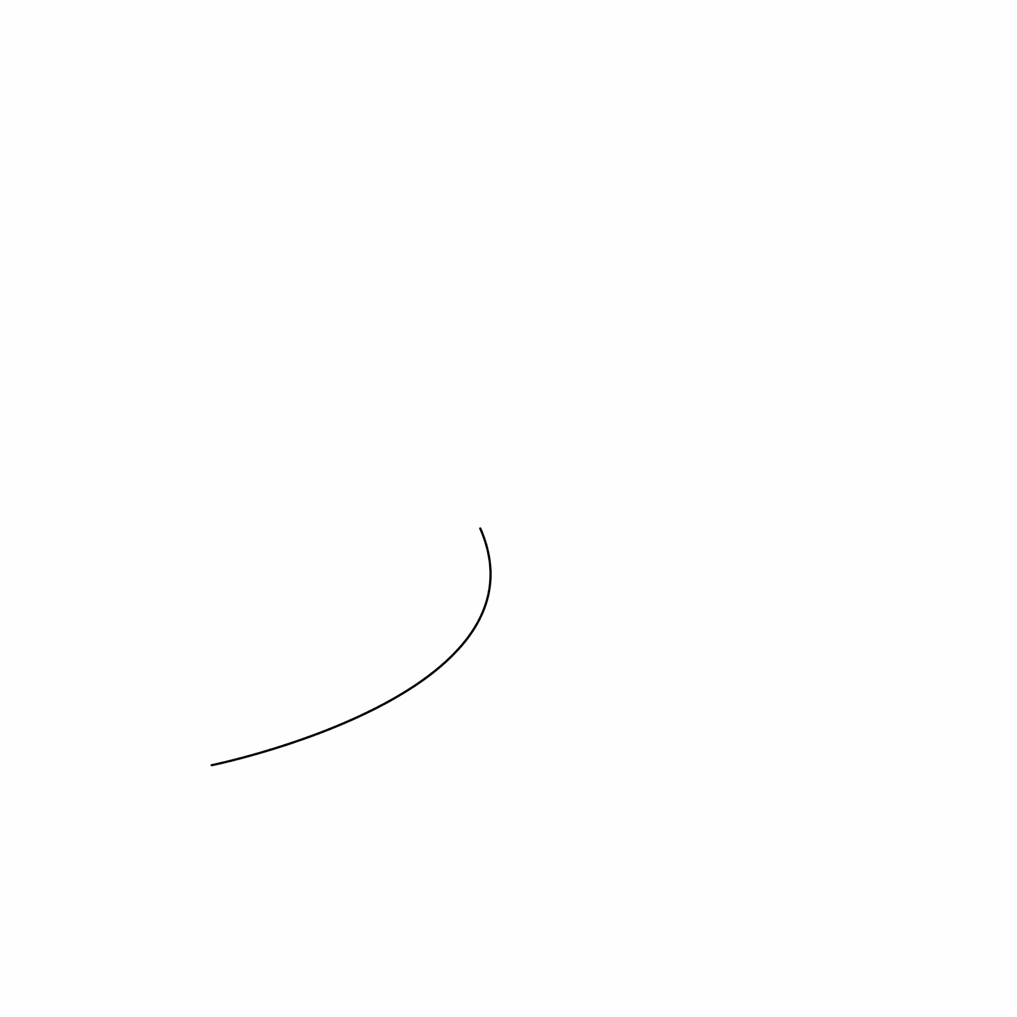 A lone hair