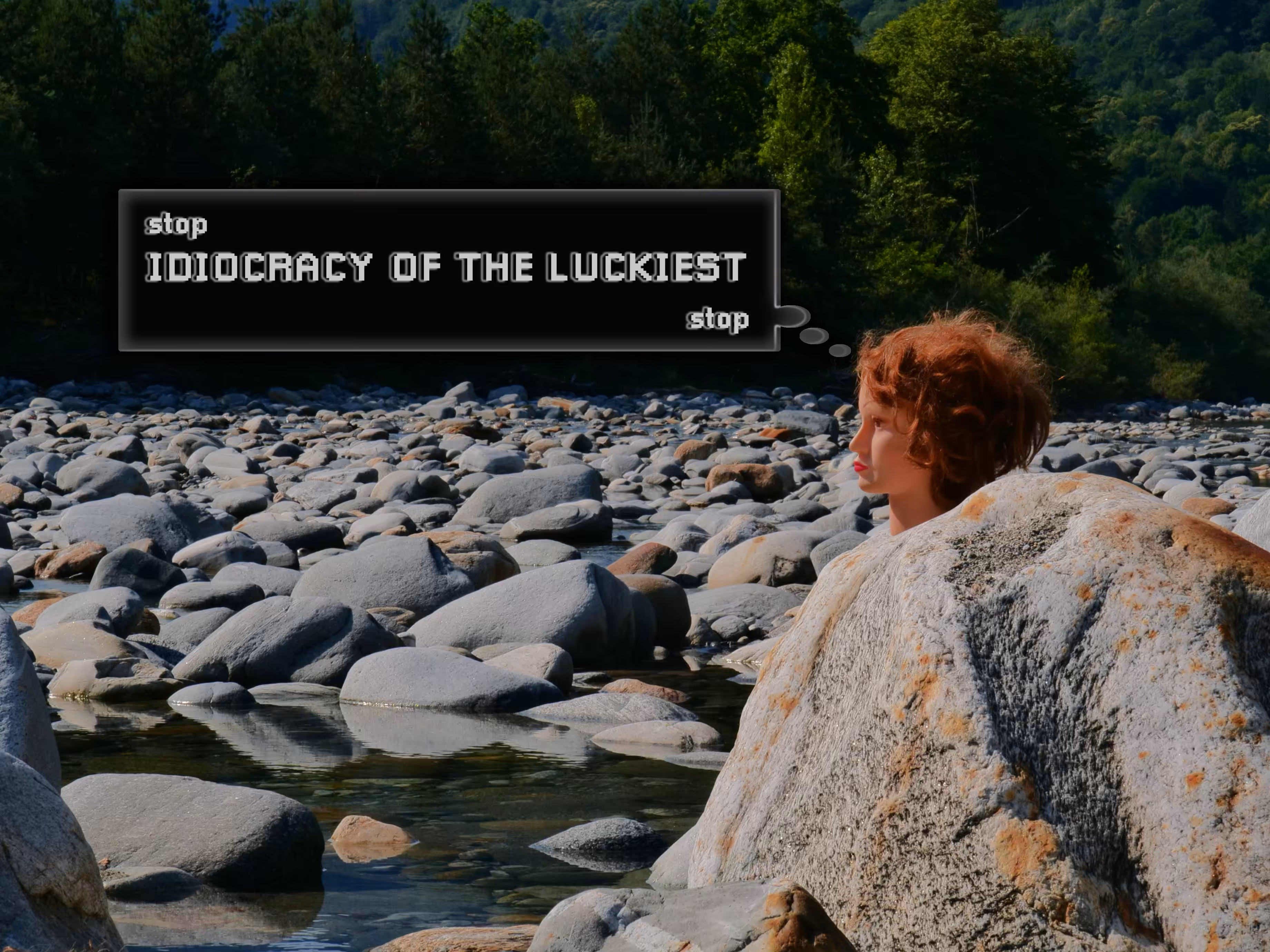 HEADS #26a(special) STOP IDIOCRACY OF THE LUCKYEST