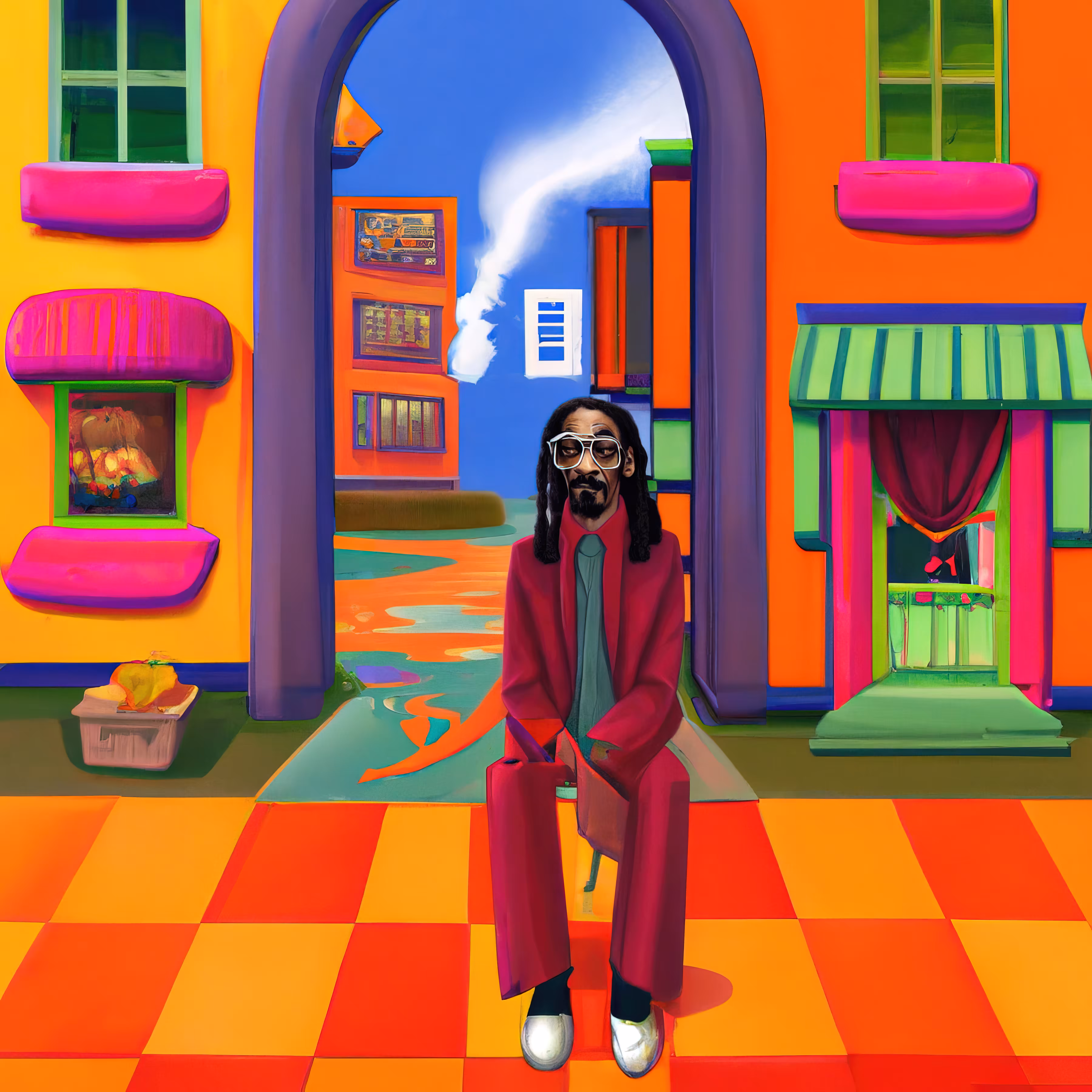 Snoop in da house