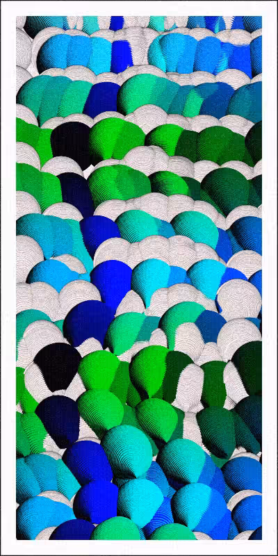 Balloon Field on Clouds #31