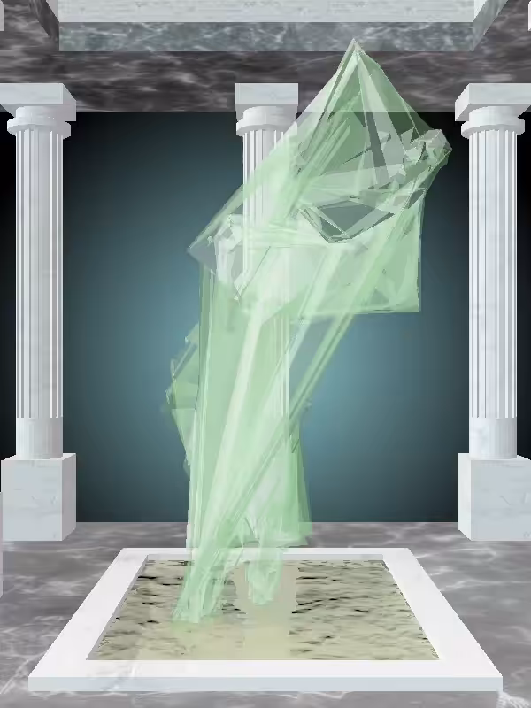 HeavenComputer: The Fading Arguing Normie Green Woman #1165