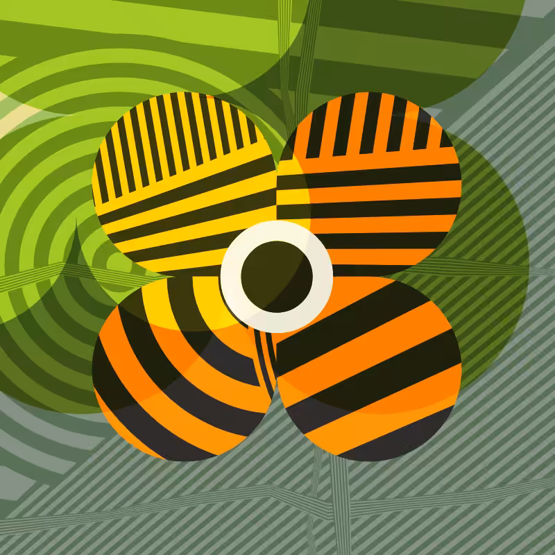 Dazzle Bloom: Big Orange #21