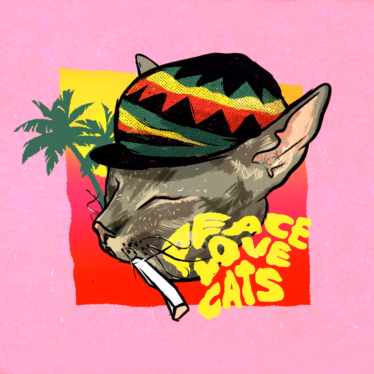 Peace Love Cats