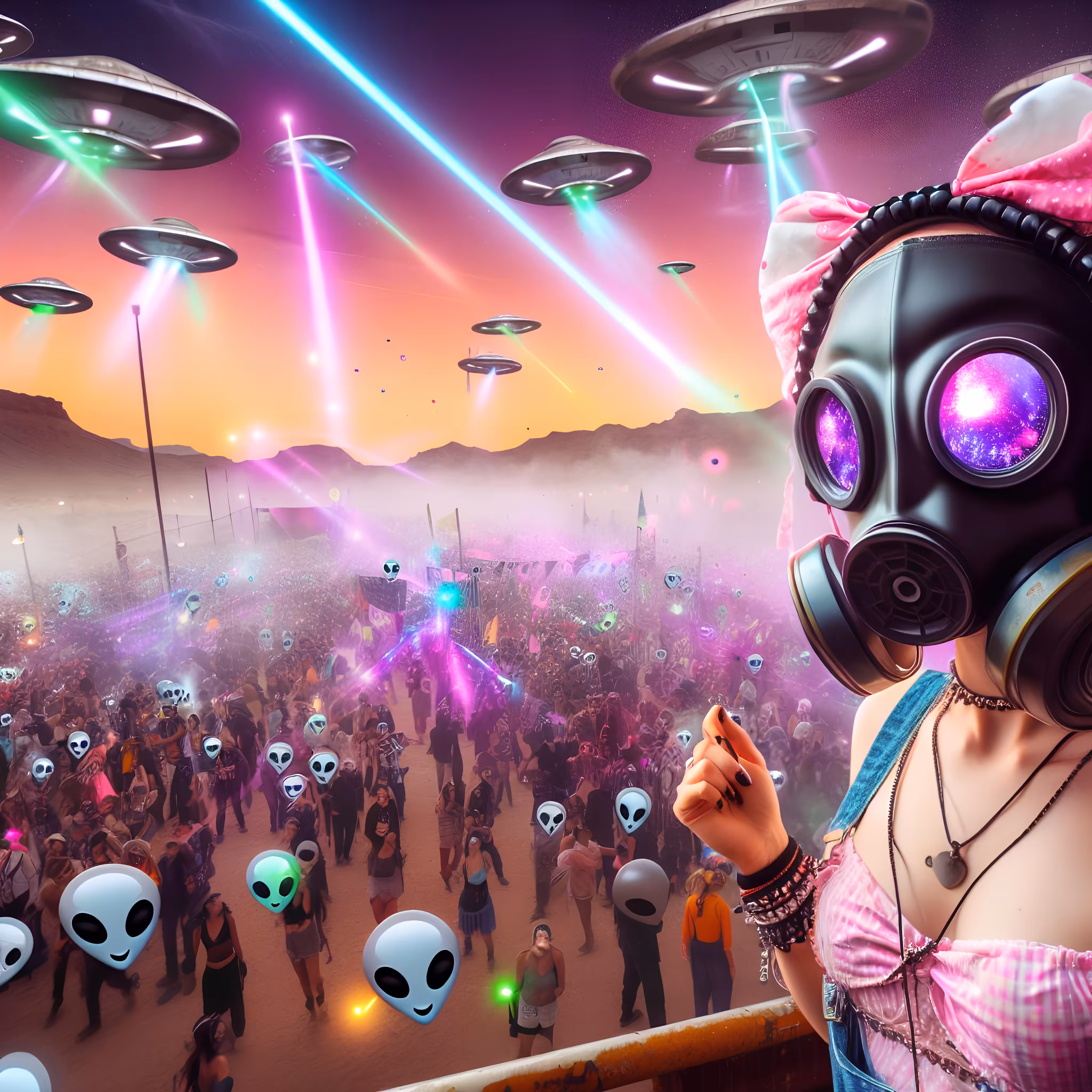Surreal Femme Respirator