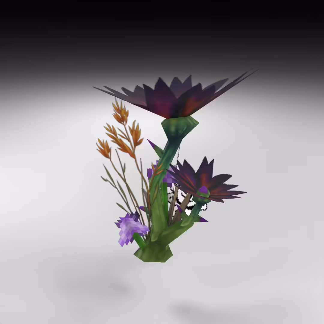 Hand-hacked Bouquet 65
