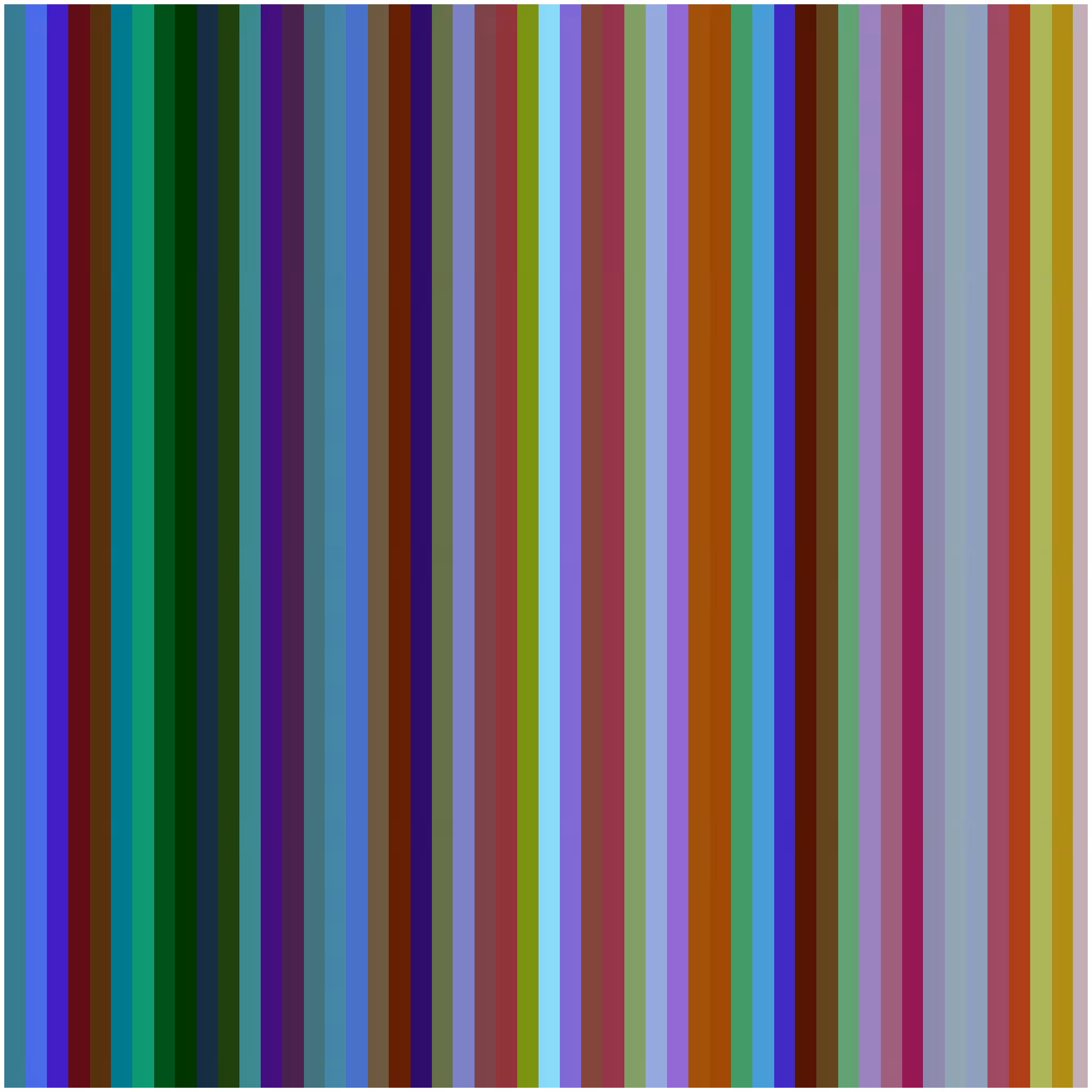 Coloured Lines #1 #52