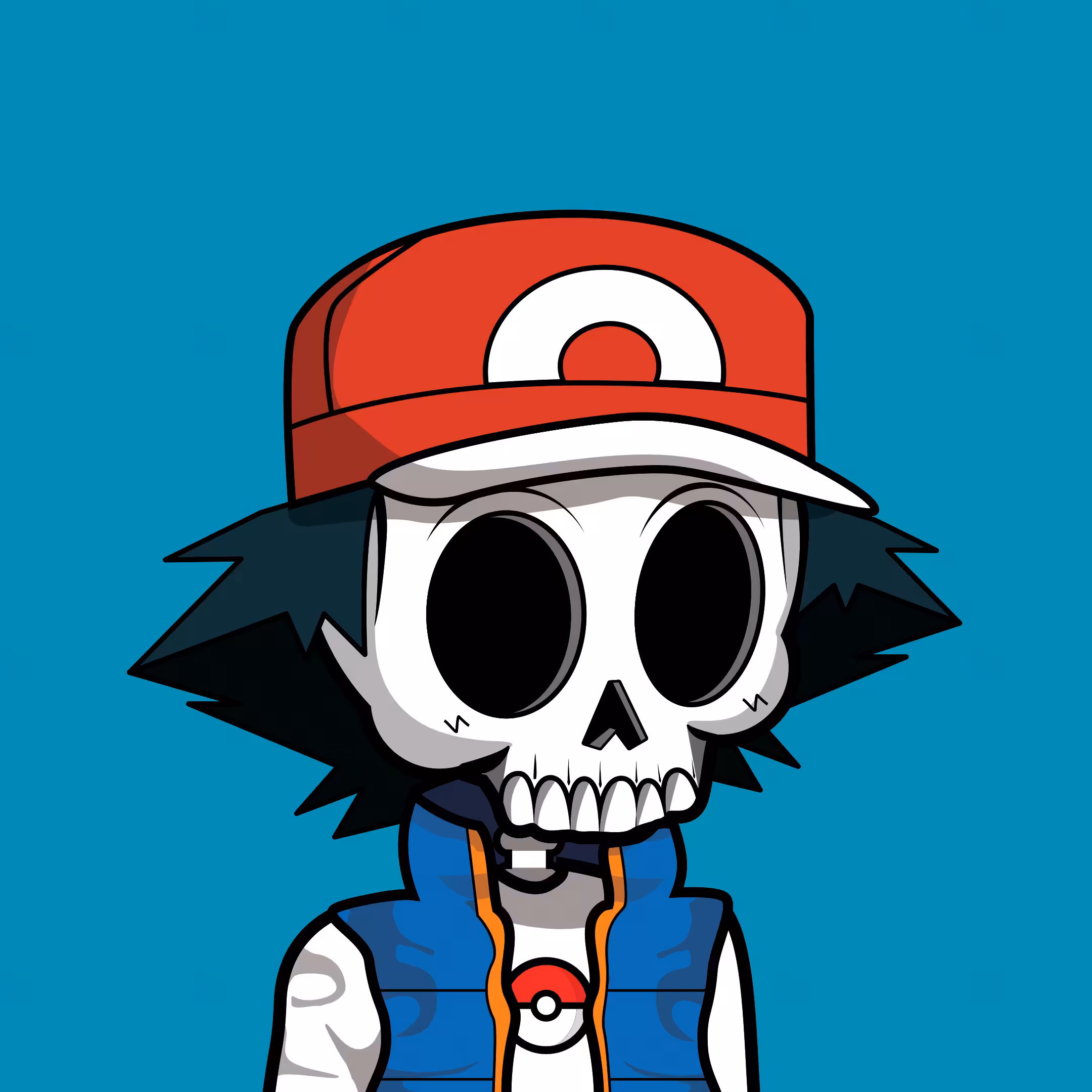 Edgar The Skeleton - Ash Ketchum #106