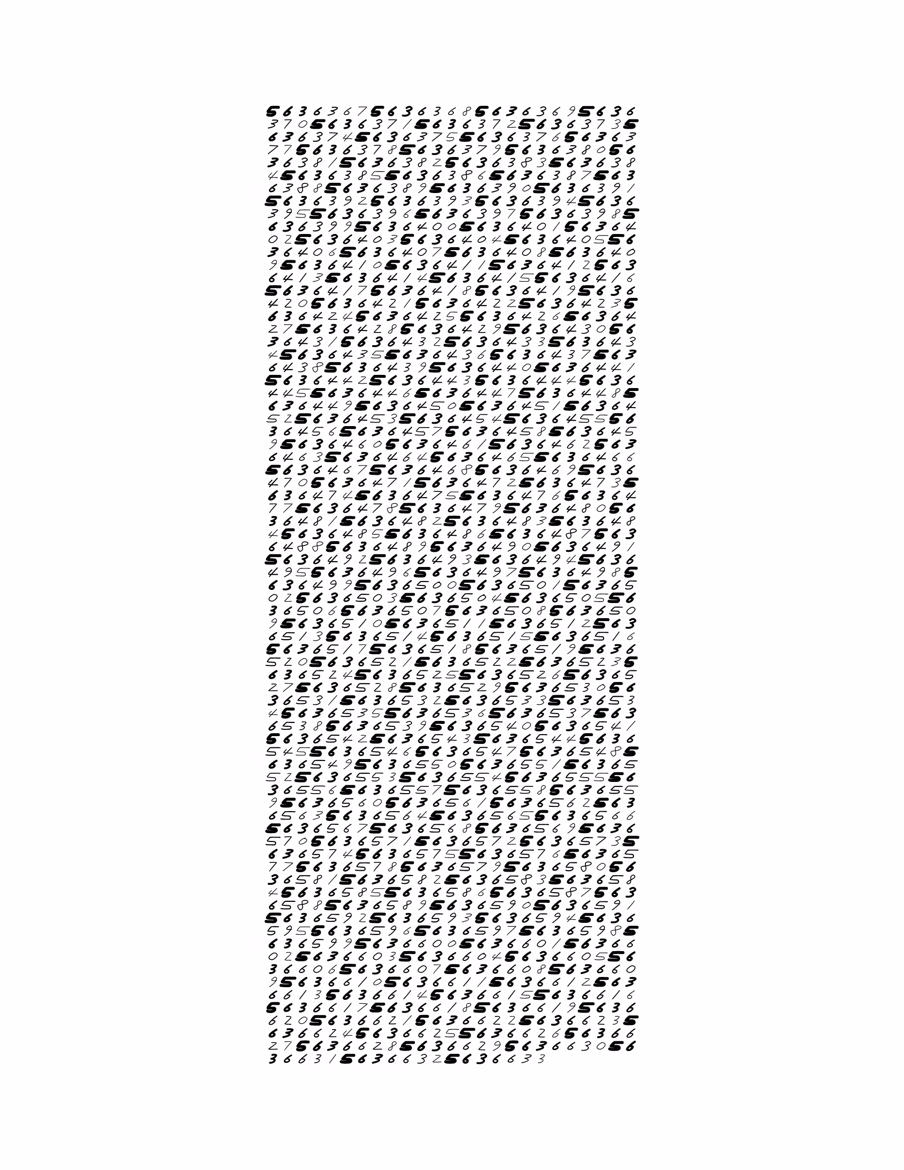 Endless (5,607,250 to Infinity) #96