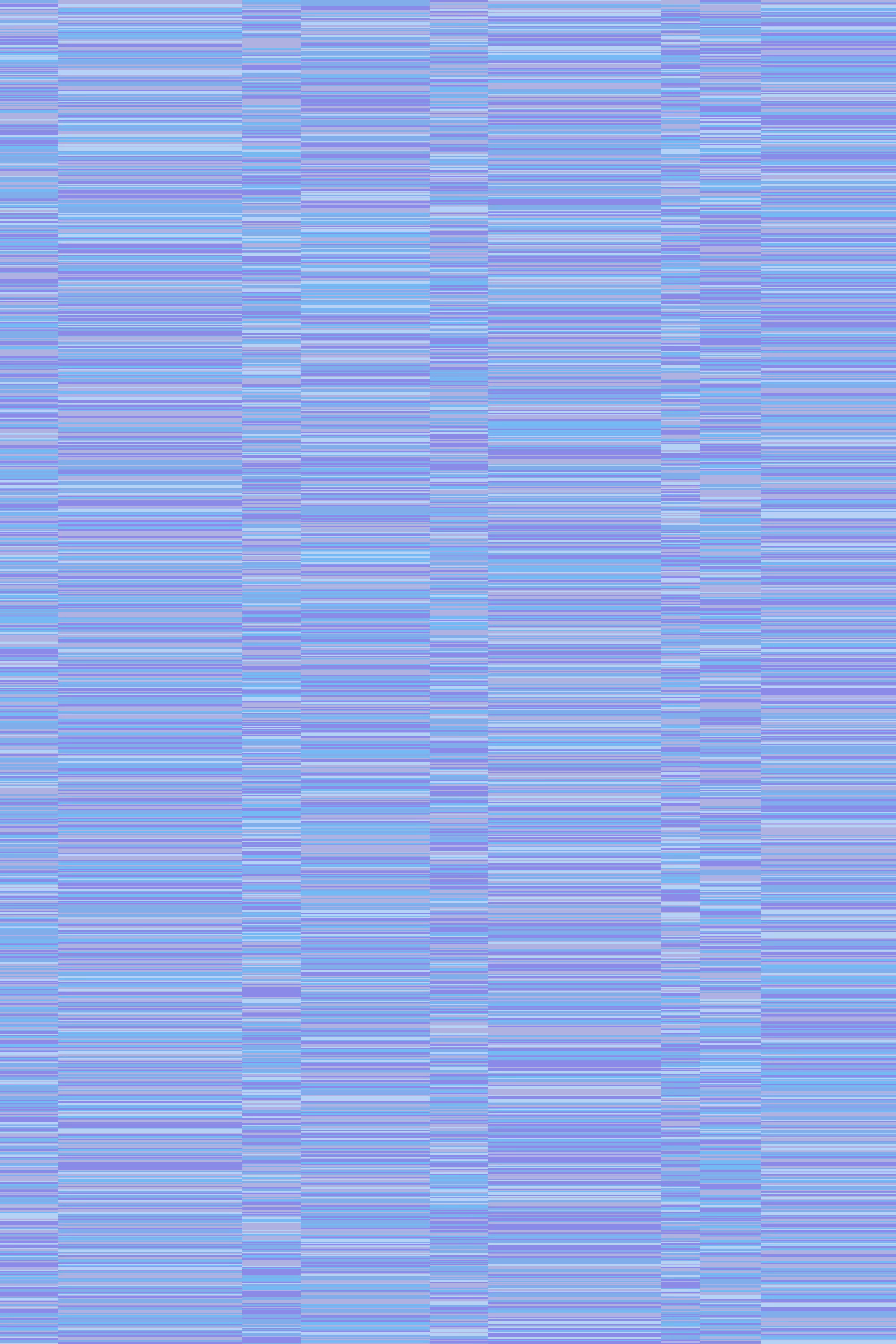 All those Lines: Blue